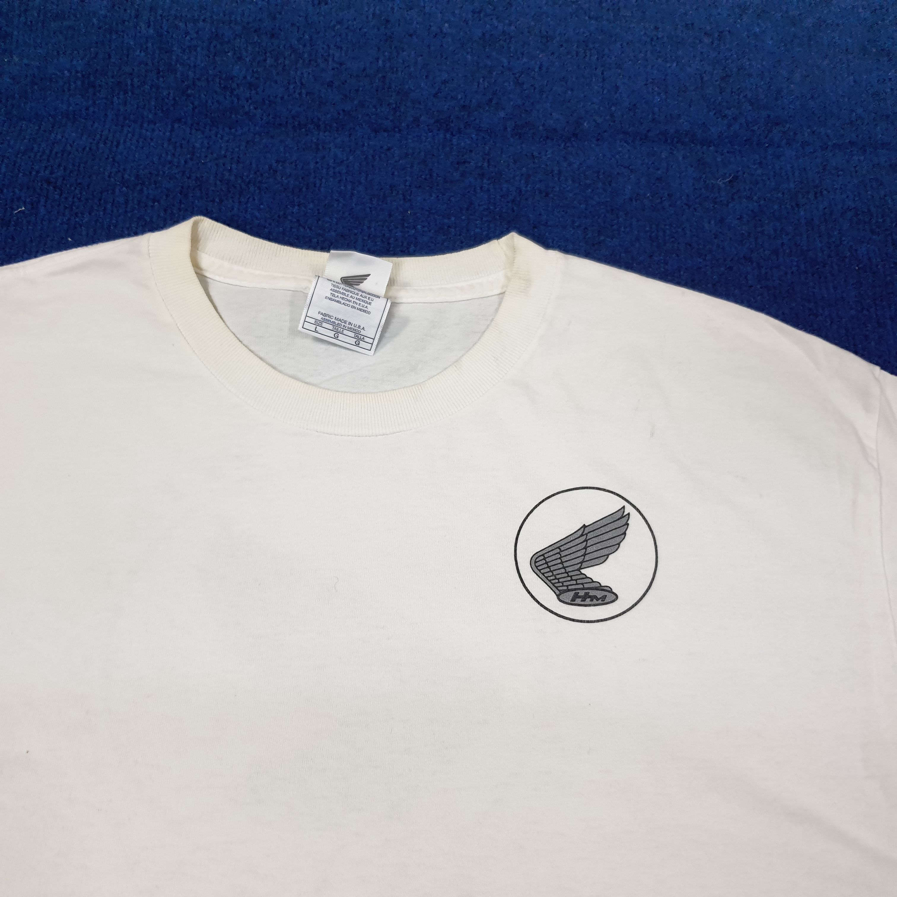 Honda Vintage HONDA Japan Racing Brand Sports Tshirt C223N52 Size US L / EU 52-54 / 3 - 4 Thumbnail