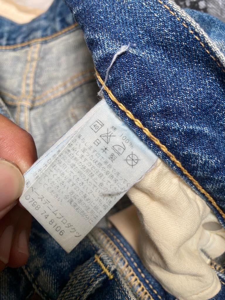 Orslow Or Slow stone washed selvedge jeans Size US 30 / EU 46 - 3 Thumbnail