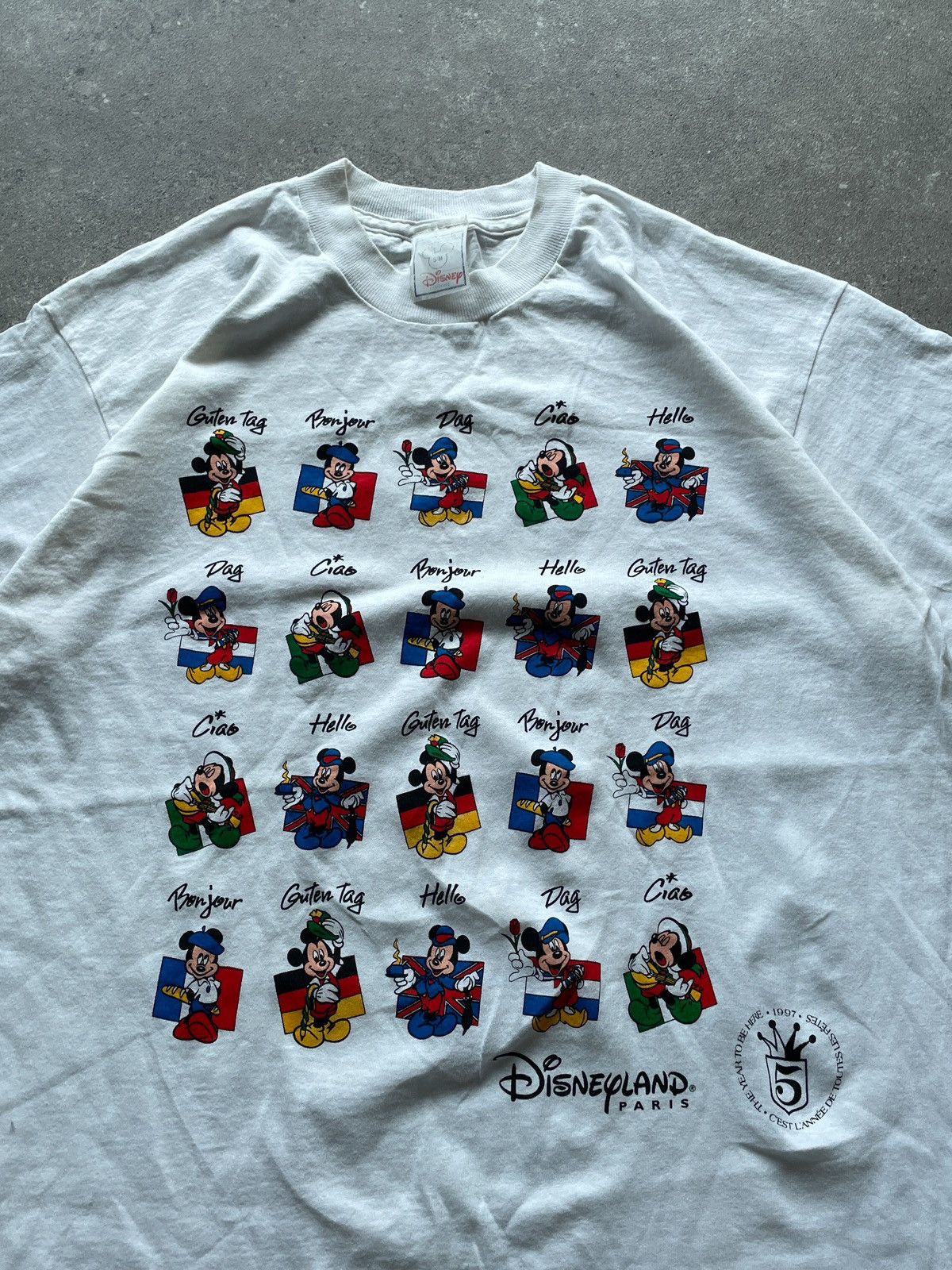 Disney 90's Vintage Disney 1997 T-Shirt Mickey Mouse Size US M / EU 48-50 / 2 - 2 Thumbnail