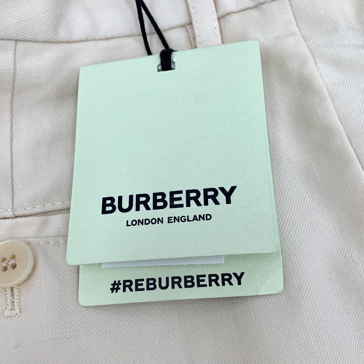 Burberry Burberry Apricot Pink Logo Wool Casual Shorts K26WX Size 25" / US 0 / IT 36 - 8 Thumbnail