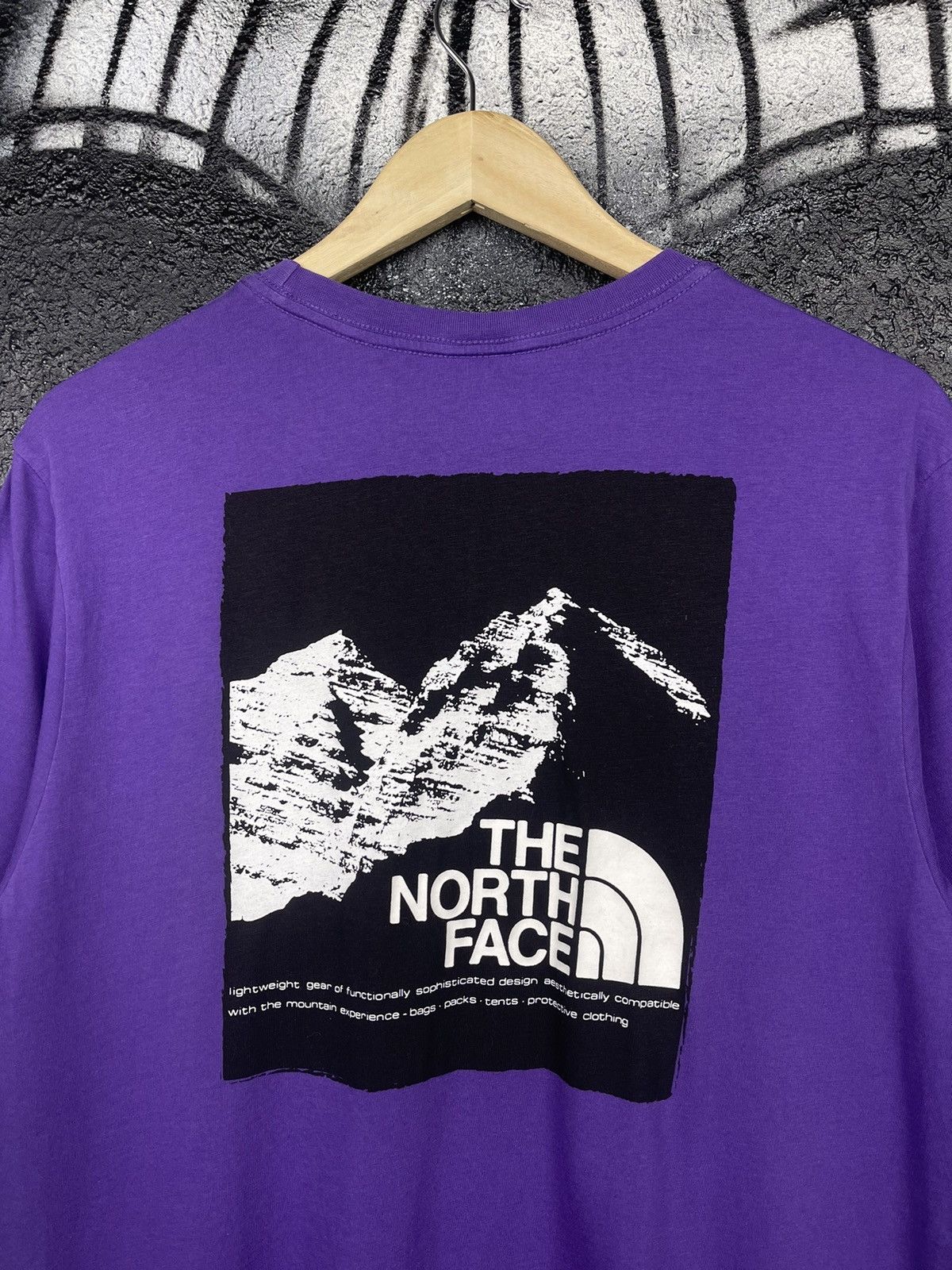 The North Face The North Face Purple T-Shirt Big Logo Size L Size US L / EU 52-54 / 3 - 7 Thumbnail