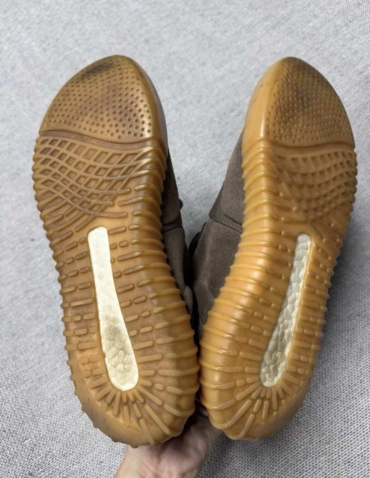 Adidas Adidas Yeezy 750 Light Brown Gum K37 Size US 10.5 / EU 43-44 - 3 Thumbnail