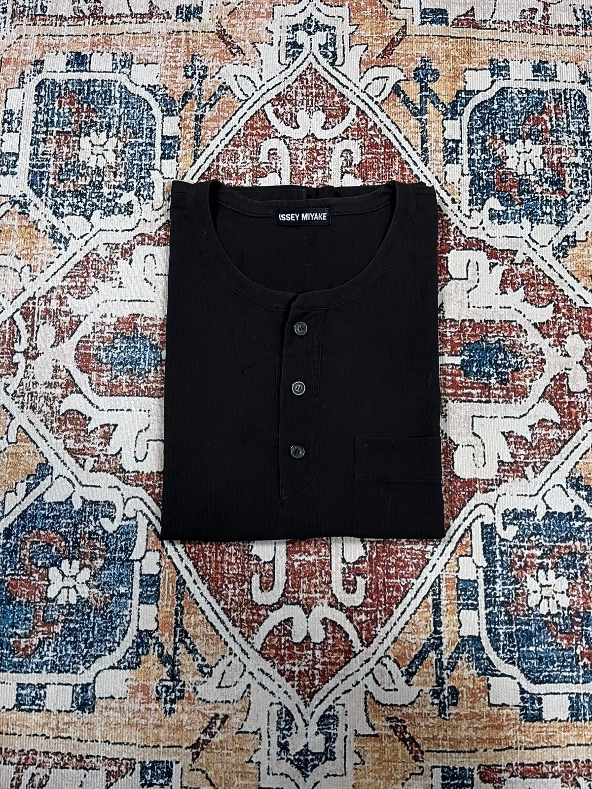 Issey Miyake Issey Miyake Pocket Shirt Half Button Size US M / EU 48-50 / 2 - 11 Thumbnail