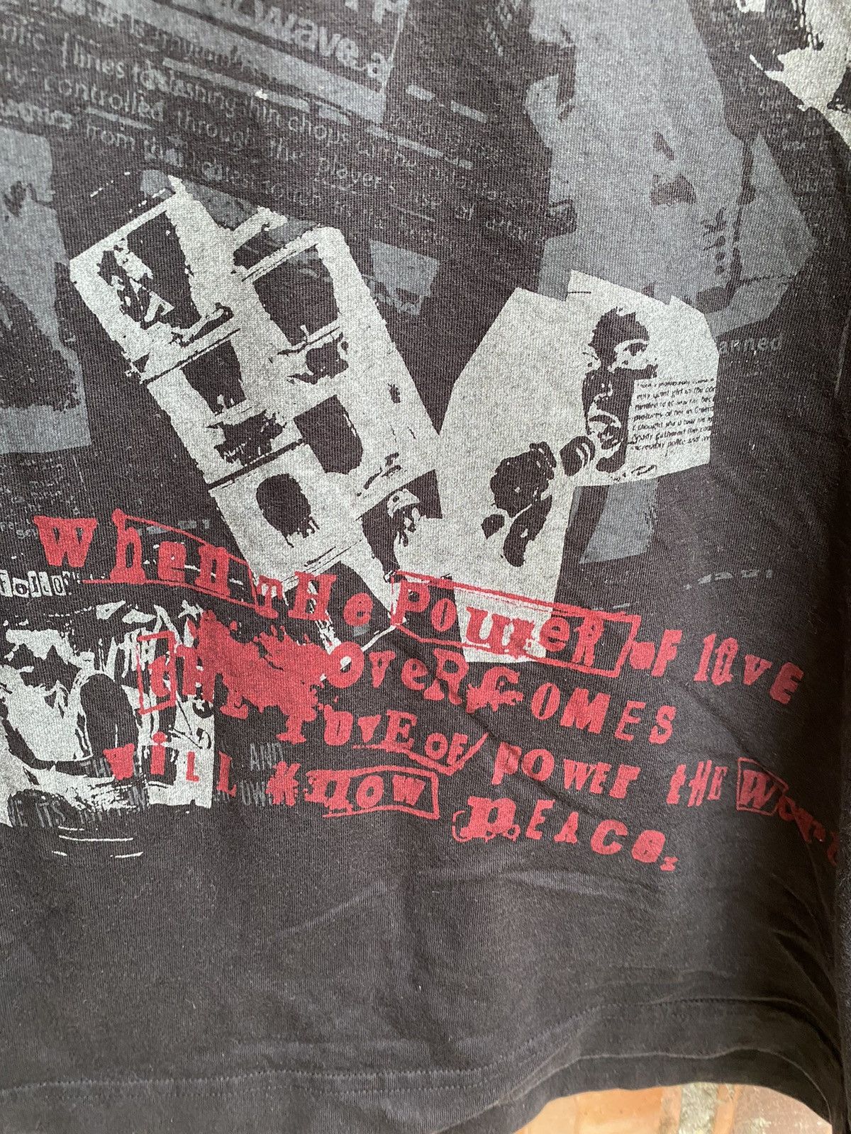 Obelisk 1990s Edge Rupert Rock riot tee Size US M / EU 48-50 / 2 - 9 Thumbnail