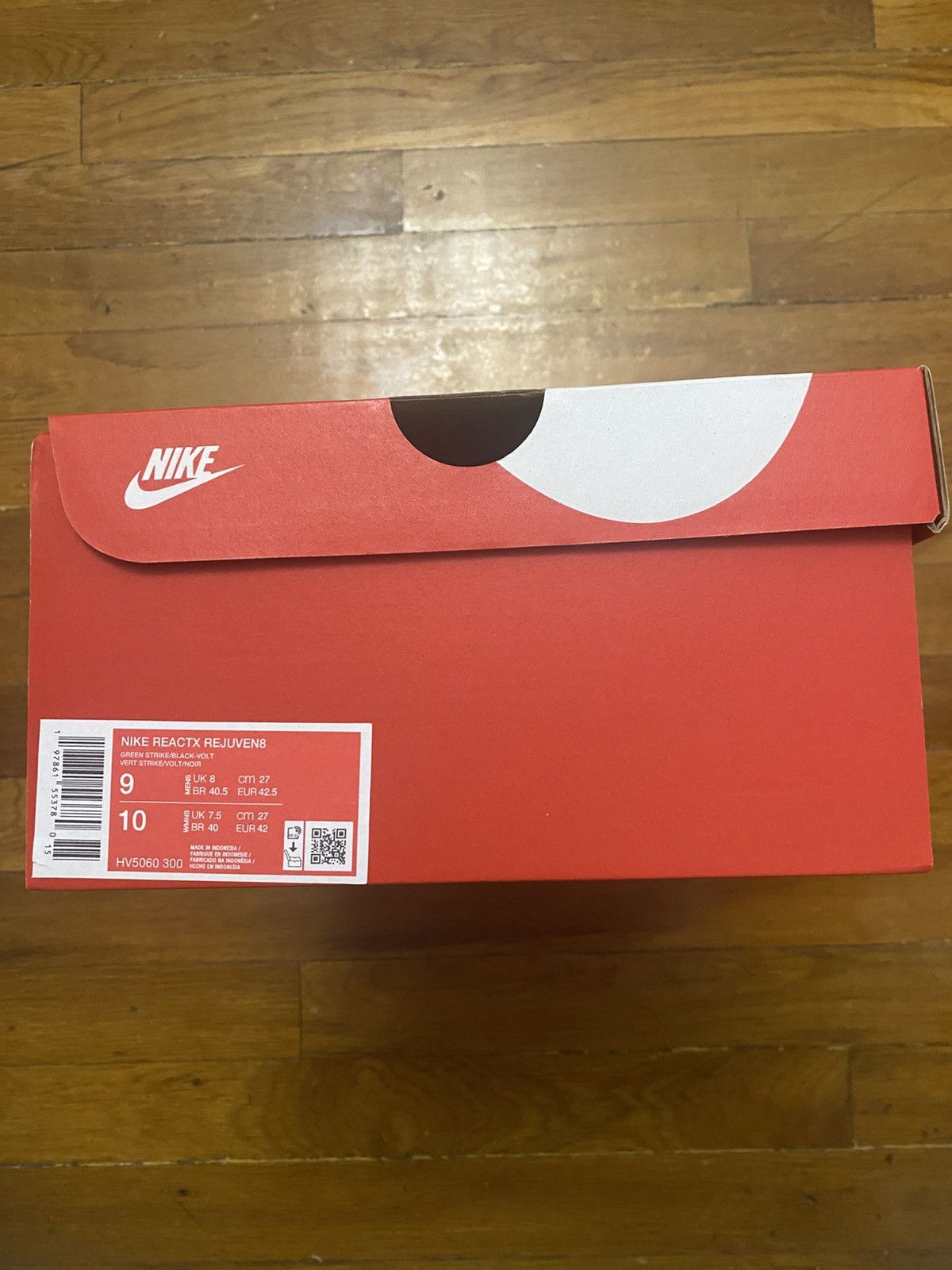 Nike Size 9 - Nike Reactx Rejuven8 Green Strike Black Volt Men’s Size US 9 / EU 42 - 8 Thumbnail
