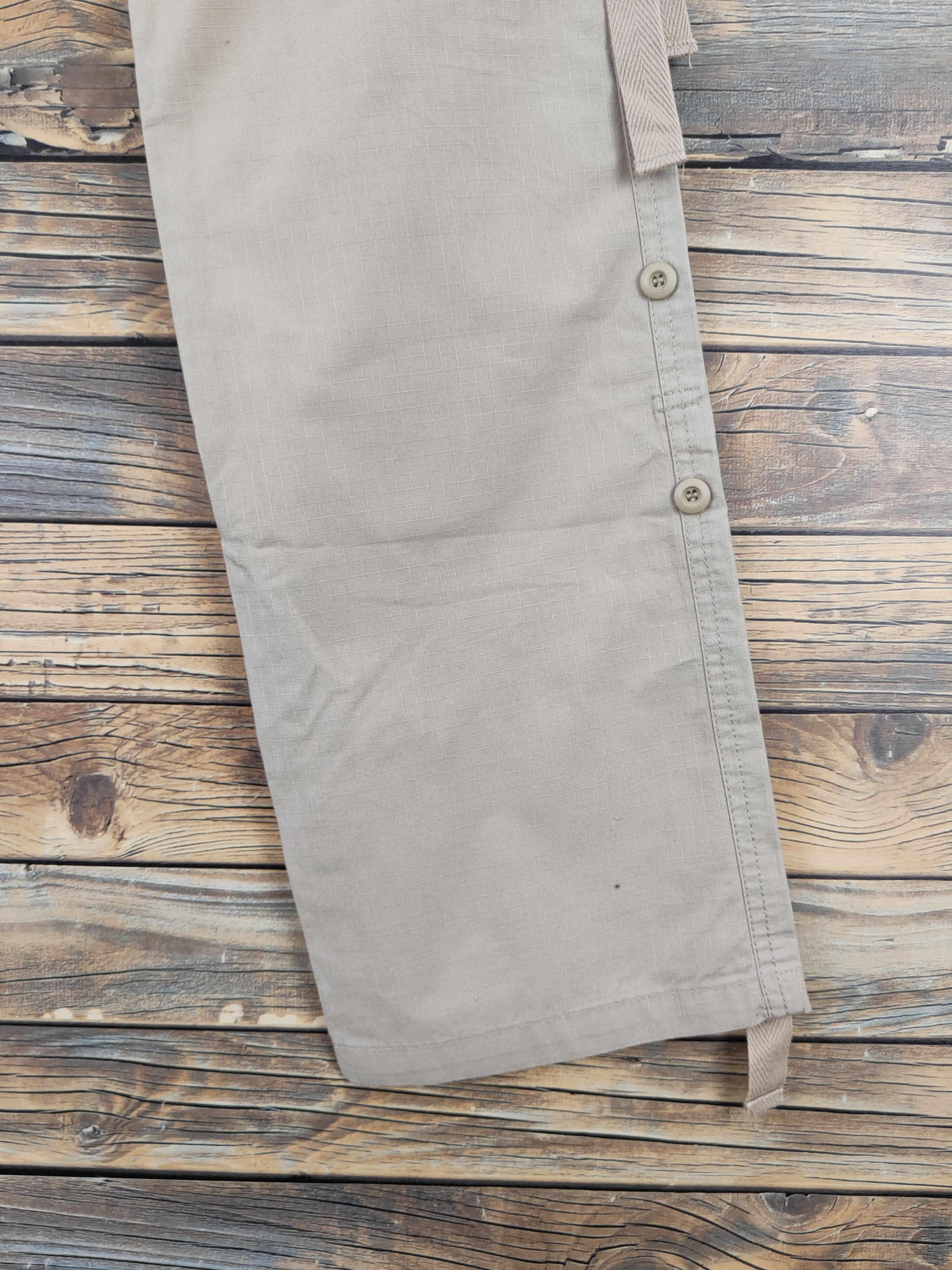 Japanese Brand Anatelier Beige Multipocket Tactical Cargo Pants #W1845 Size US 29 - 6 Thumbnail