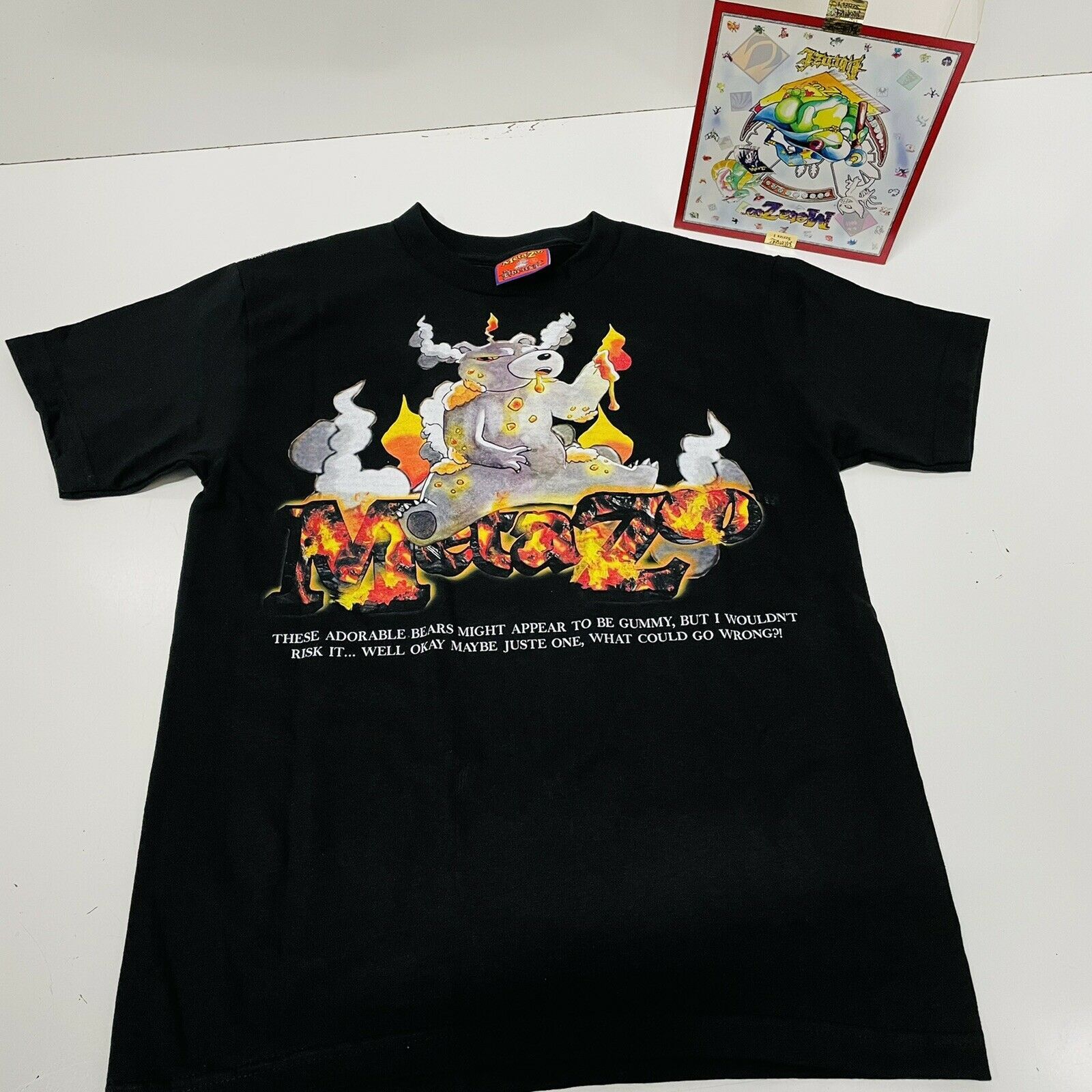 Pokemon DBruze x Metazoo CCG LAVA BEAR T-Shirt Size Small Black NEW Size US S / EU 44-46 / 1 - 1 Thumbnail