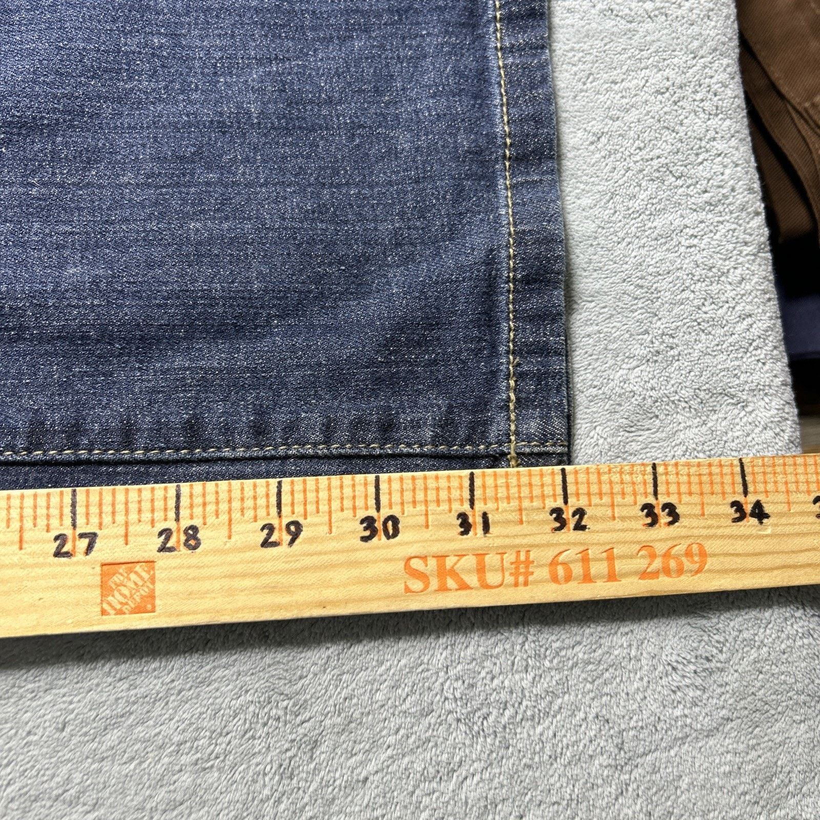 7 For All Mankind 2000s BCBG Beyond Baggy Jeans Womens 14 38x32 Hamilton Wide Size 36" / US 14 / IT 50 - 9 Thumbnail