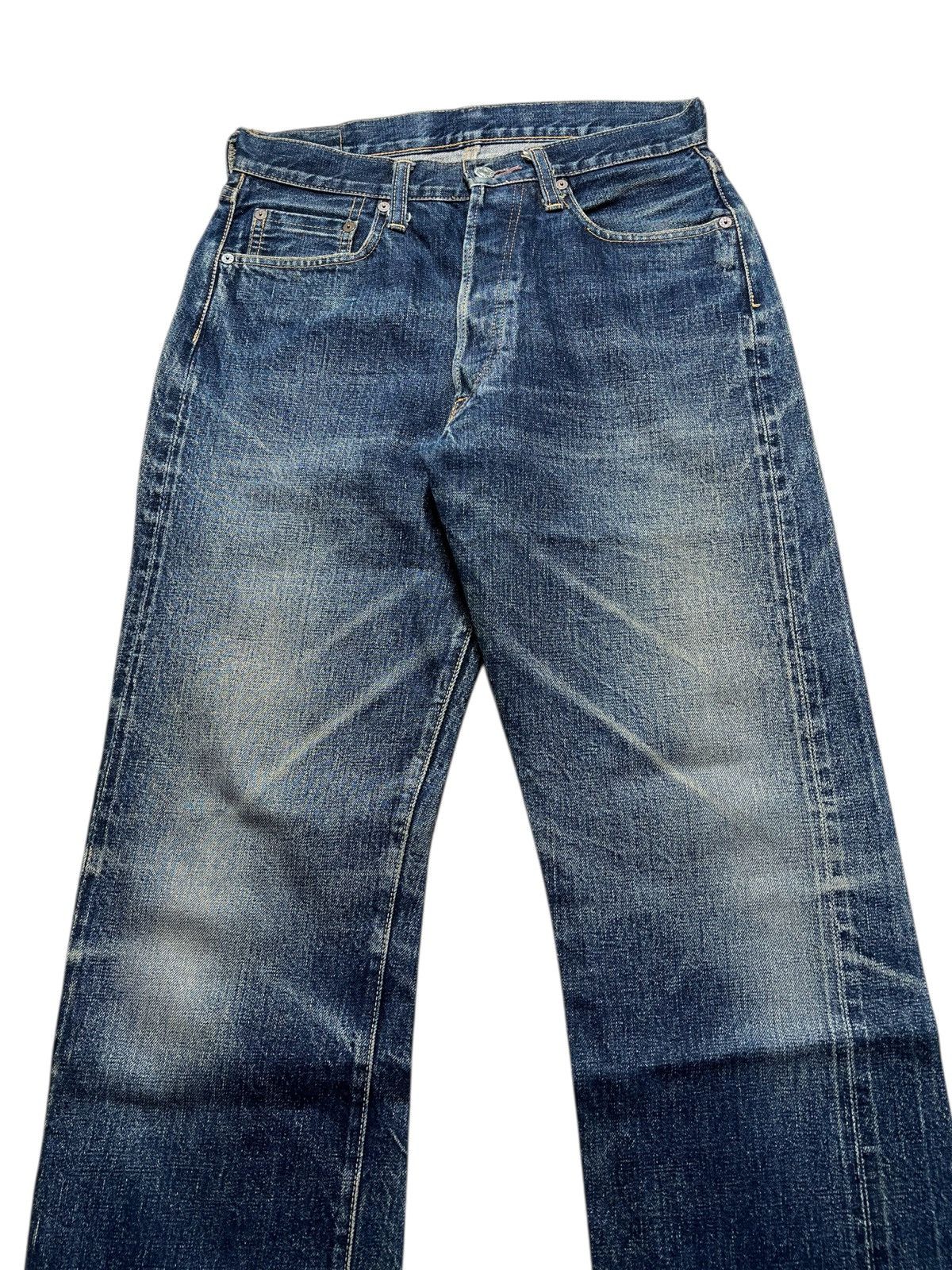 Denime 2000s Denime Washed Selvedge Denim Pants Size US 29 - 2 Thumbnail