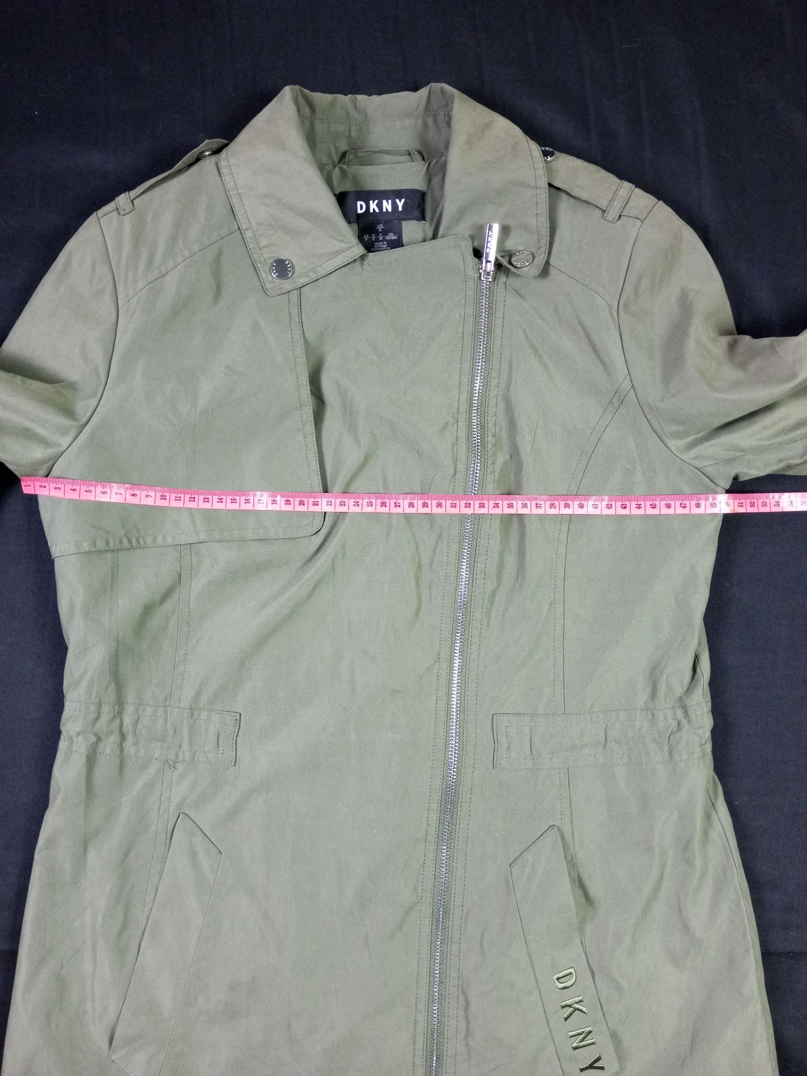 DKNY × Donna Karan Vintage DKNY Donna Karan Fish Tail Parka Jacket Size US S / EU 44-46 / 1 - 12 Thumbnail
