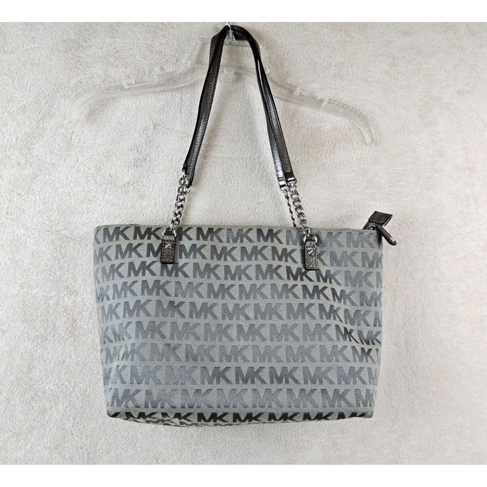 Michael Kors Michael Kors Tote Women Canvas Multicolor Purse Handbag MK Double Handles Shoulder Bag Size ONE SIZE - 2 Thumbnail