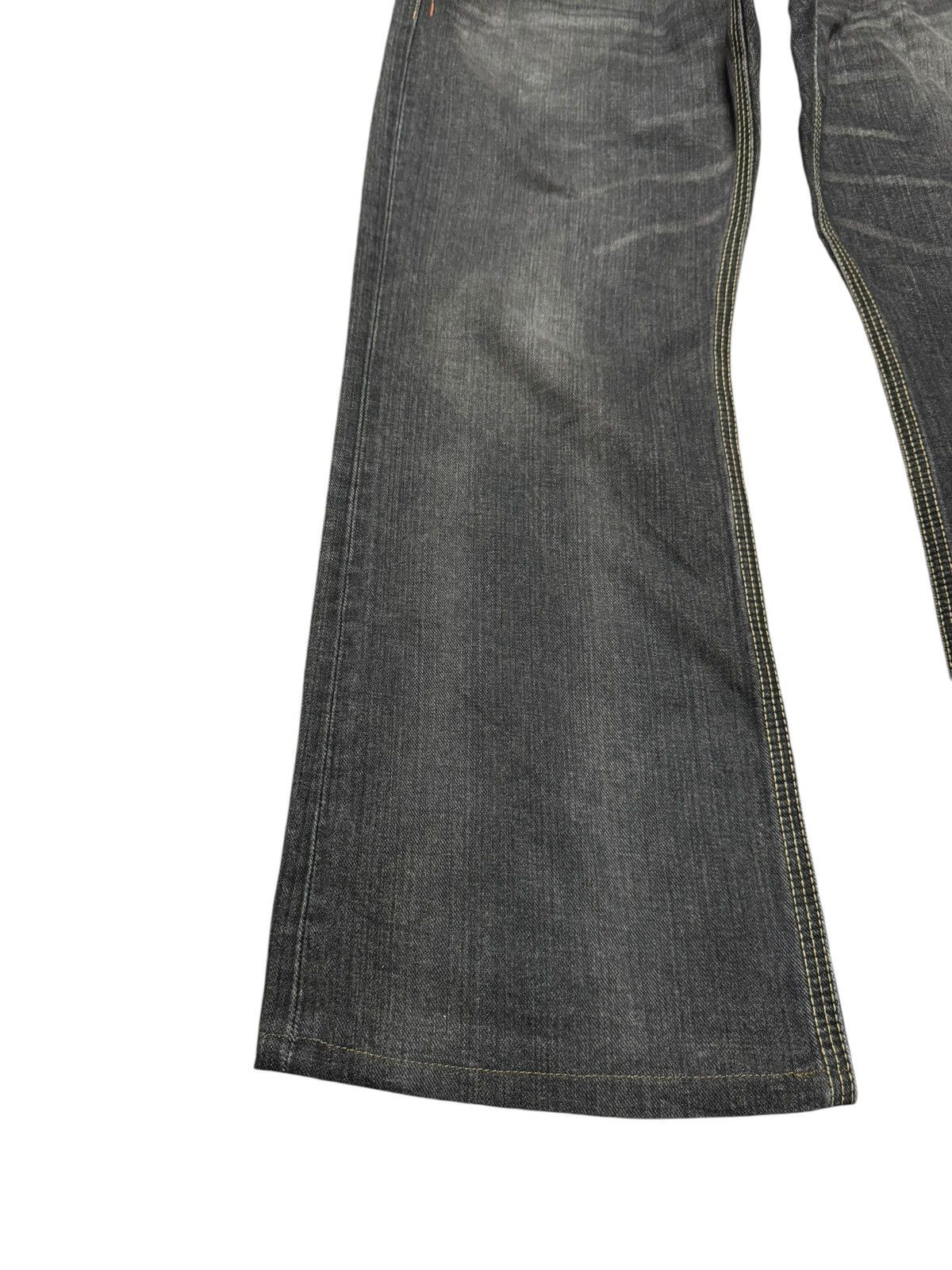 Edwin Exclusive Vintage Edwin 401XVS Denim Flare Jeans Size US 38 / EU 54 - 7 Thumbnail