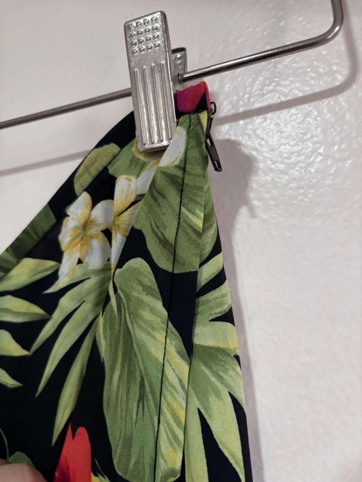 Lauren Ralph Lauren Lauren Ralph Lauren 100% Silk Floral Black Maxi Skirt size 6 Size 28" / US 6 / IT 42 - 2 Thumbnail