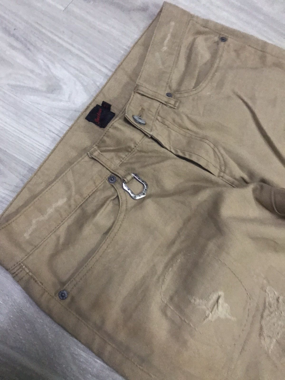 JACKROSE JACKROSE Lowrise Flared Cotton Pants Size US 29 - 4 Thumbnail