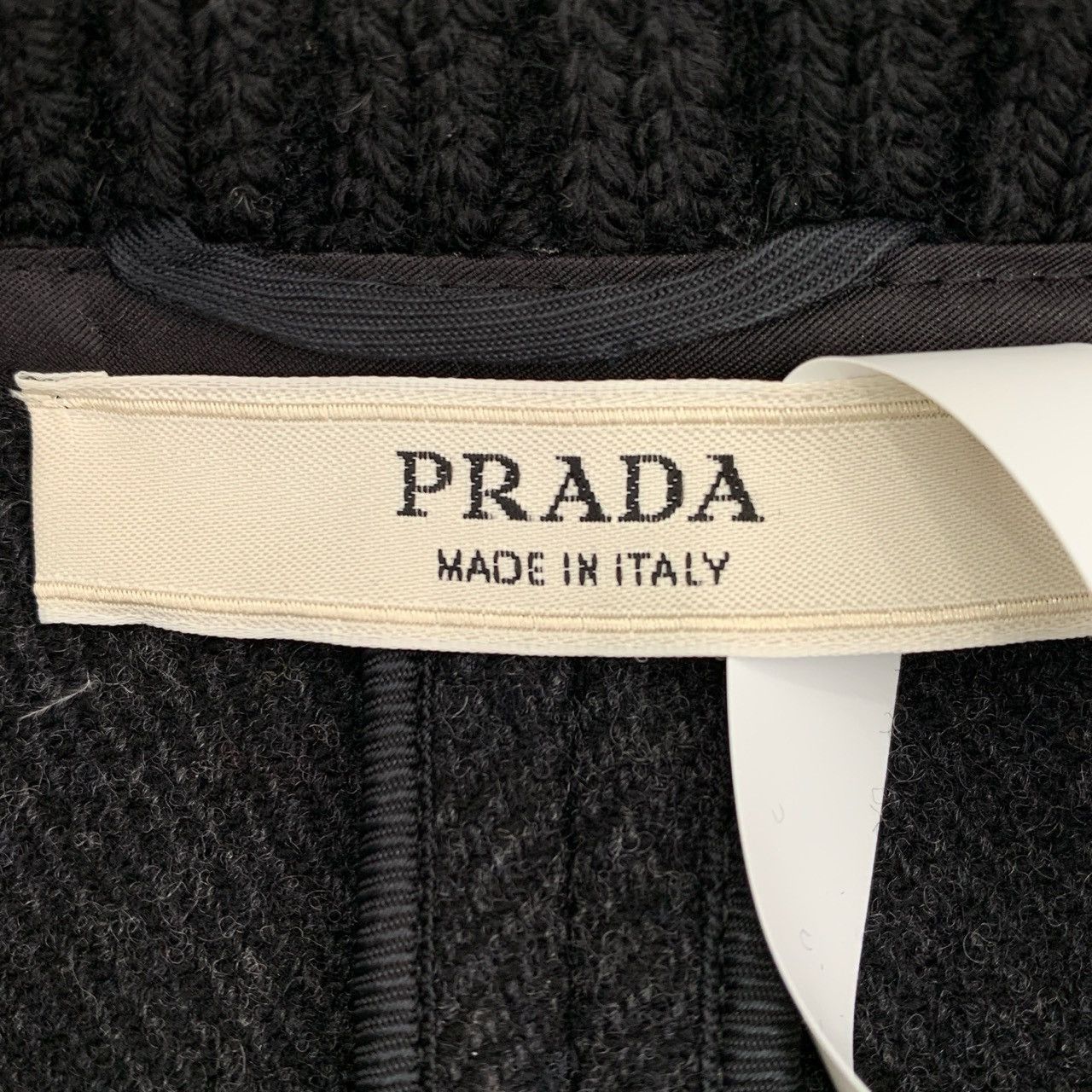 Prada Prada Coat BlacSleeve Collared Coat (Size 40/M) Size M / US 6-8 / IT 42-44 - 2 Thumbnail