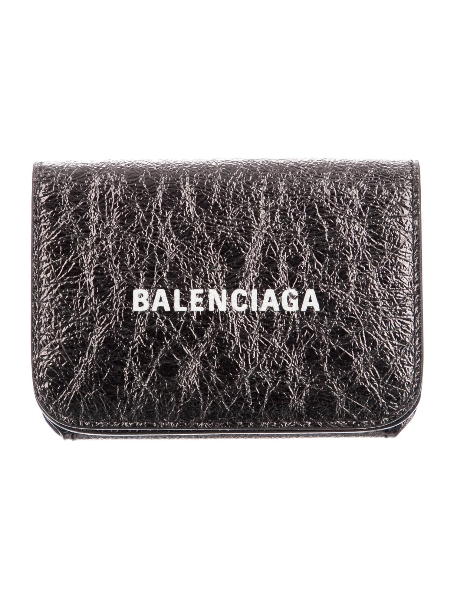 Balenciaga o1mt1gz0724 Size: OS / Cash Mini Wallet in Silver Size ONE SIZE - 1 Thumbnail
