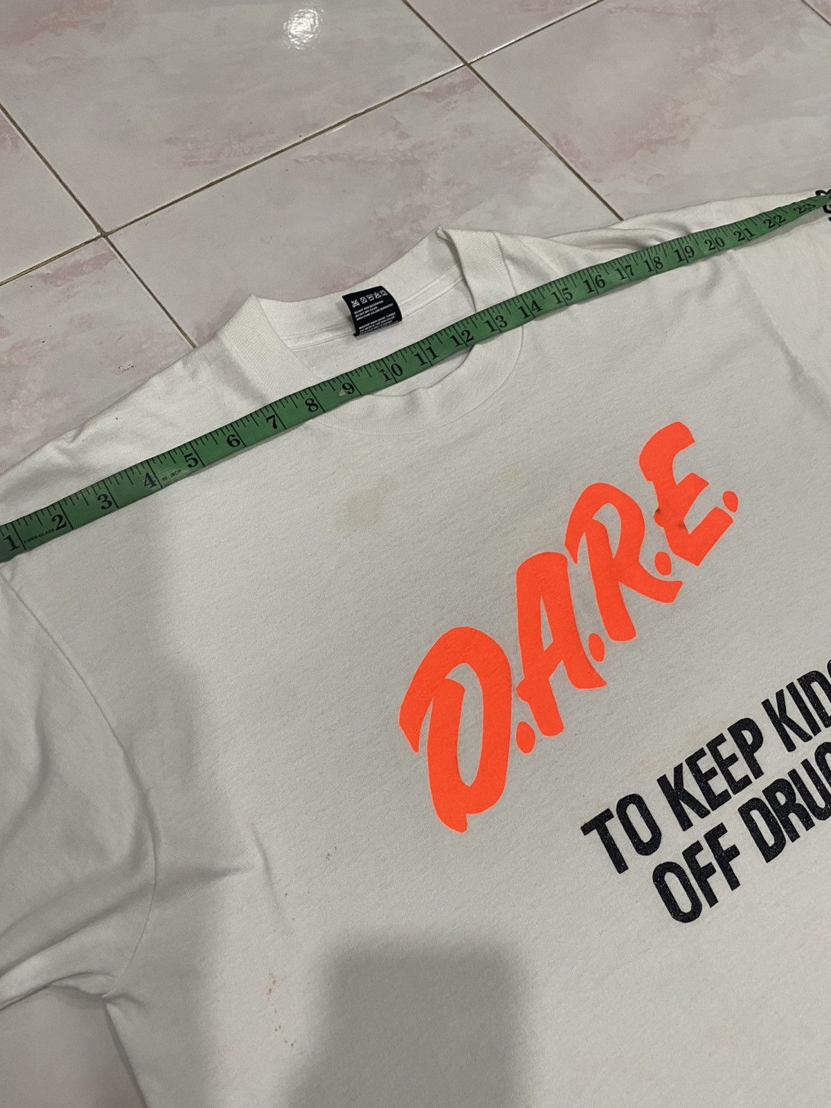 D.A.R.E × Vintage Vintage 90s D.A.R.E Size US XL / EU 56 / 4 - 14 Thumbnail