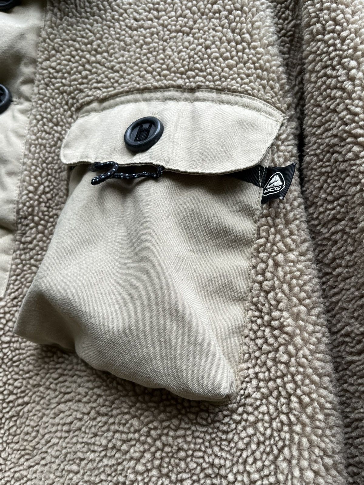 Nike × Nike ACG × Vintage Vintage Nike ACG Fleece Pullover Size US M / EU 48-50 / 2 - 2 Thumbnail