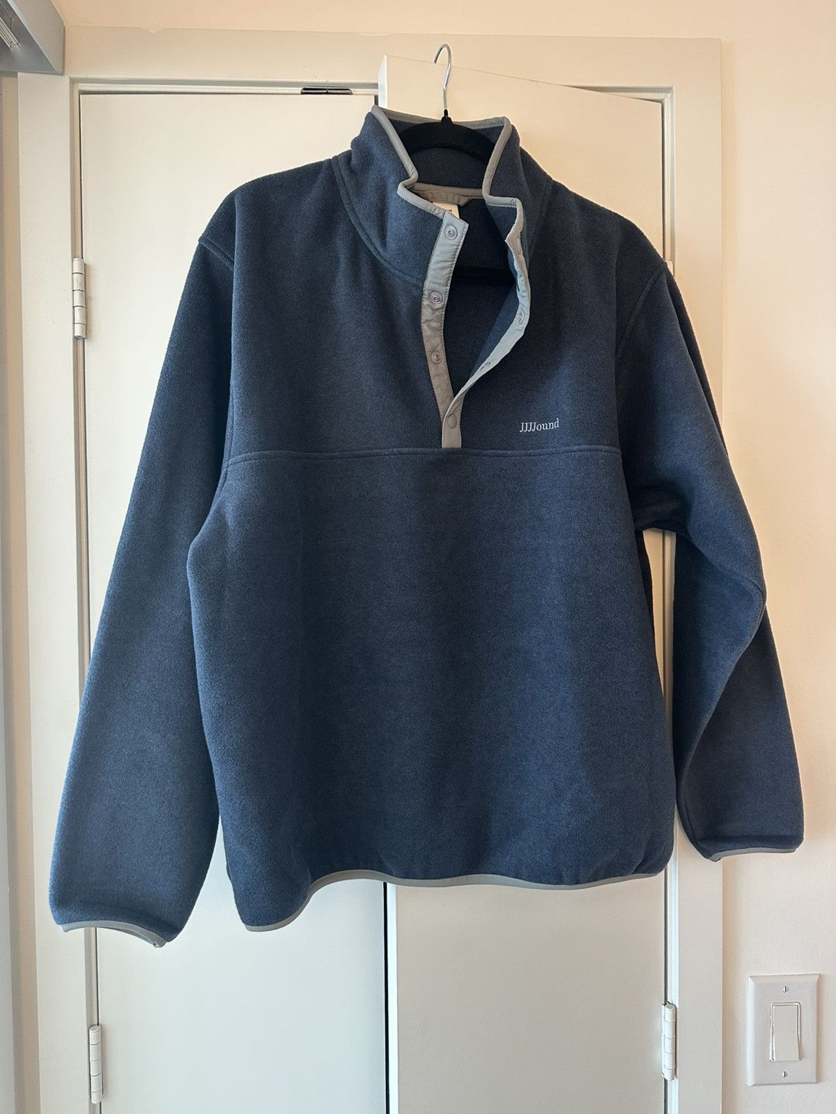 JJJJound JJJJOUND polar fleece new navy hoodie Size US M / EU 48-50 / 2 - 1 Preview