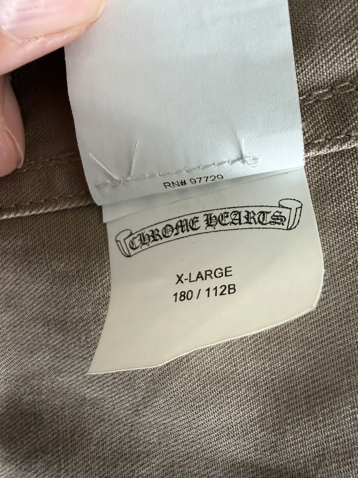 Chrome Hearts Chrome Hearts Tan Work Dog w. Pink & Checkered Cross Patches Size US XL / EU 56 / 4 - 12 Thumbnail