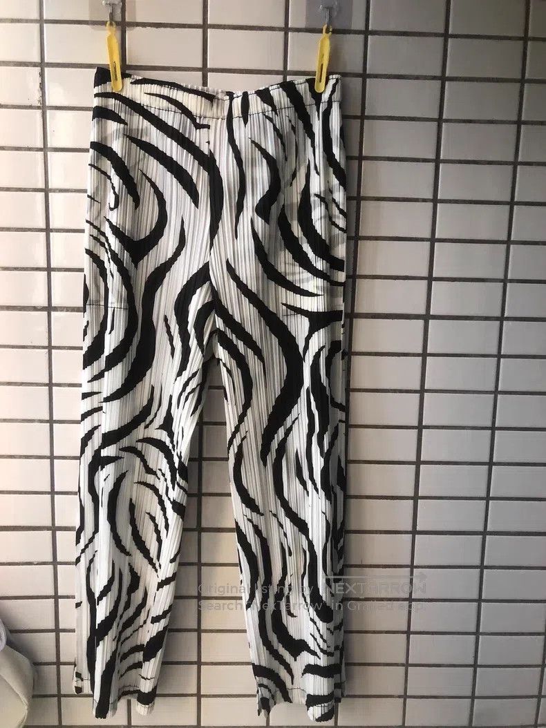 Issey Miyake Issey Miyake Color-Block Pants Size 25" / US 0 / IT 36 - 1 Thumbnail