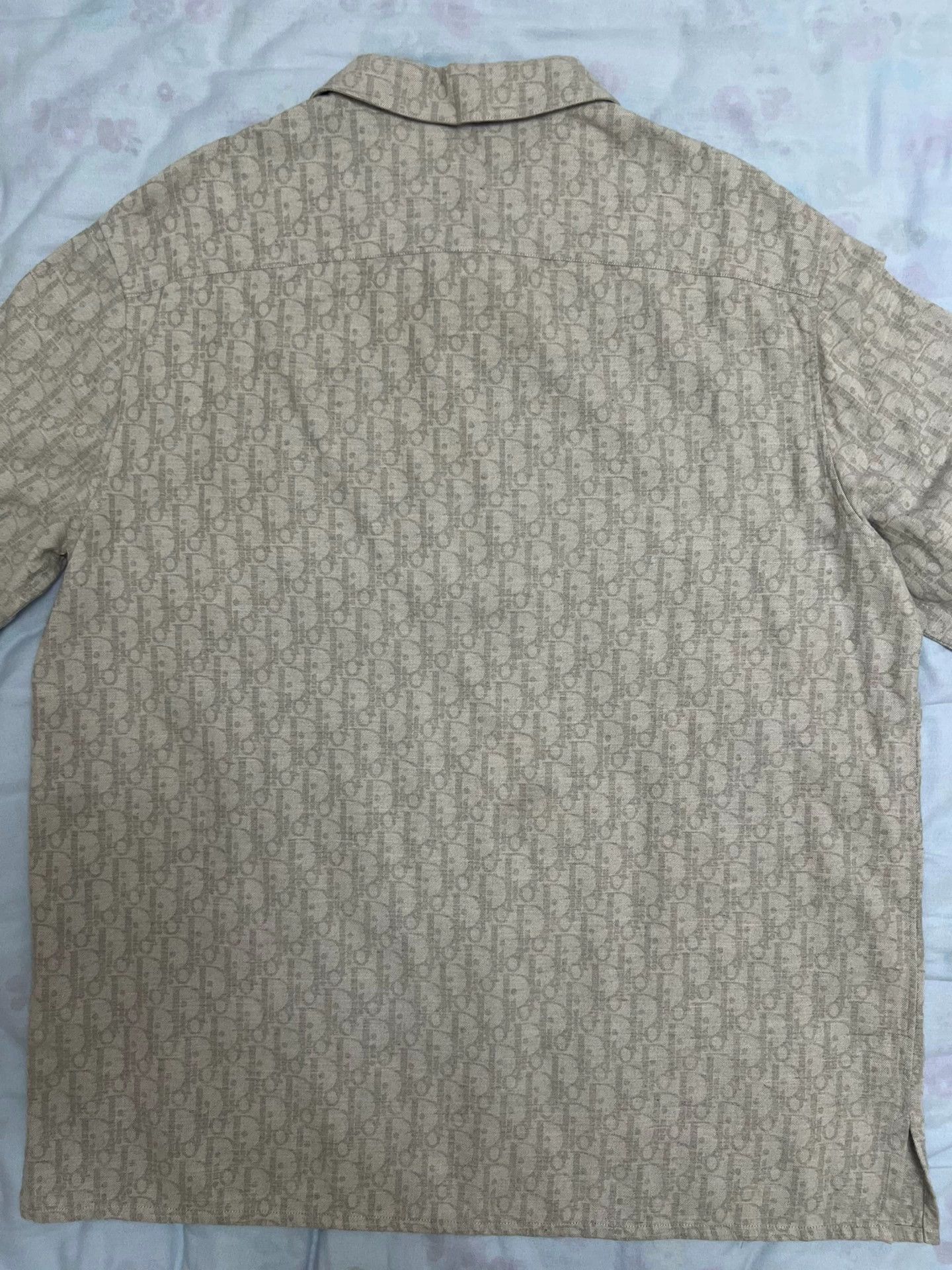 Dior Dior Oblique Half-Zip Oversize Shirt Jacket Gray 41 Size US L / EU 52-54 / 3 - 2 Thumbnail