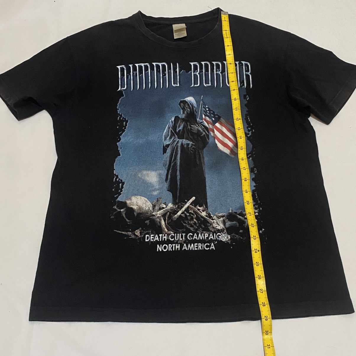 Fruit Of The Loom Dimmu Borgir tshirt band burzum mayhem cradle of filfth Size US XL / EU 56 / 4 - 9 Thumbnail