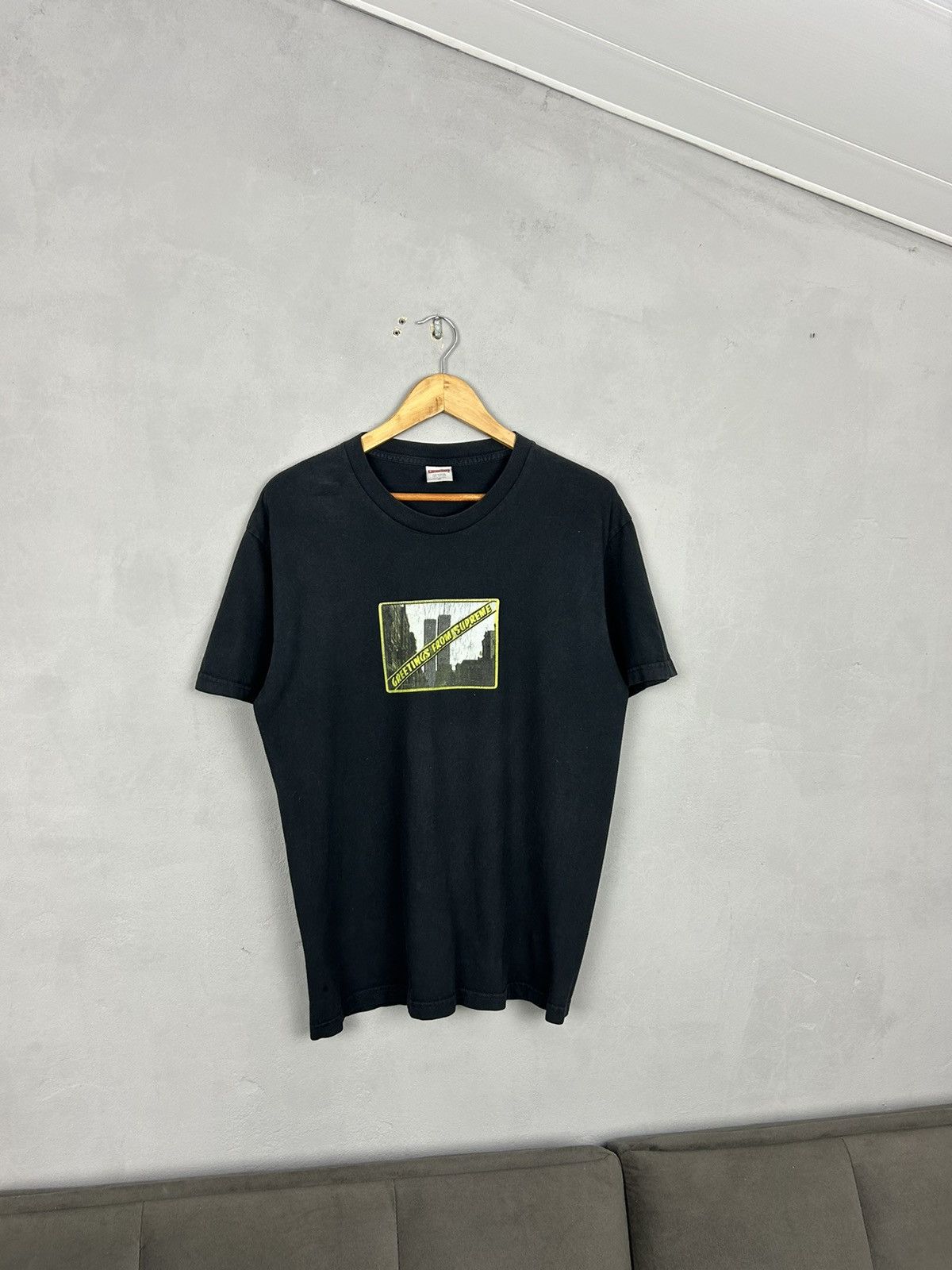 Supreme Supreme Greetings t shirt made in Usa Size US M / EU 48-50 / 2 - 2 Thumbnail