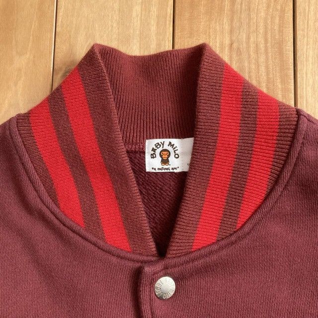 Bape BAPE STA Milo Logo Sweat Varsity Jacket a bathing ape NIGO Size US M / EU 48-50 / 2 - 5 Thumbnail