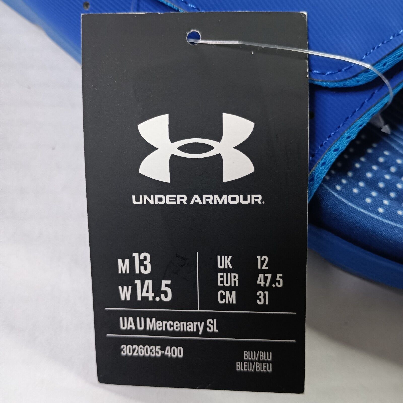Under Armour Under Armour Mercenary Slides Water Friendly Sandals Mens 13 Size US 13 / EU 46 - 6 Thumbnail