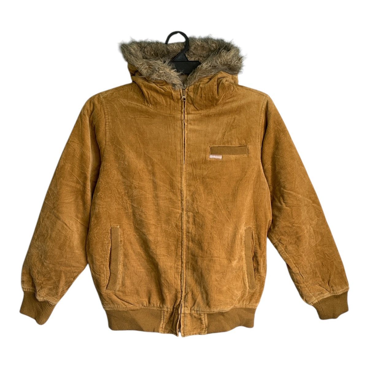 Billabong Rare Design Corduroy Billabong Hoodie Jackets Size M / US 6-8 / IT 42-44 - 1 Thumbnail