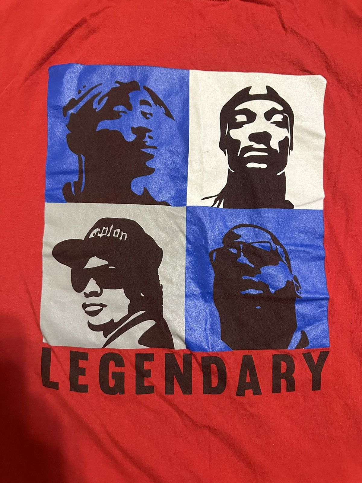 Jerzees × Vintage Vintage Legendary 2Pac Biggie Snoop Dogg 00s size XL Size US XL / EU 56 / 4 - 2 Thumbnail