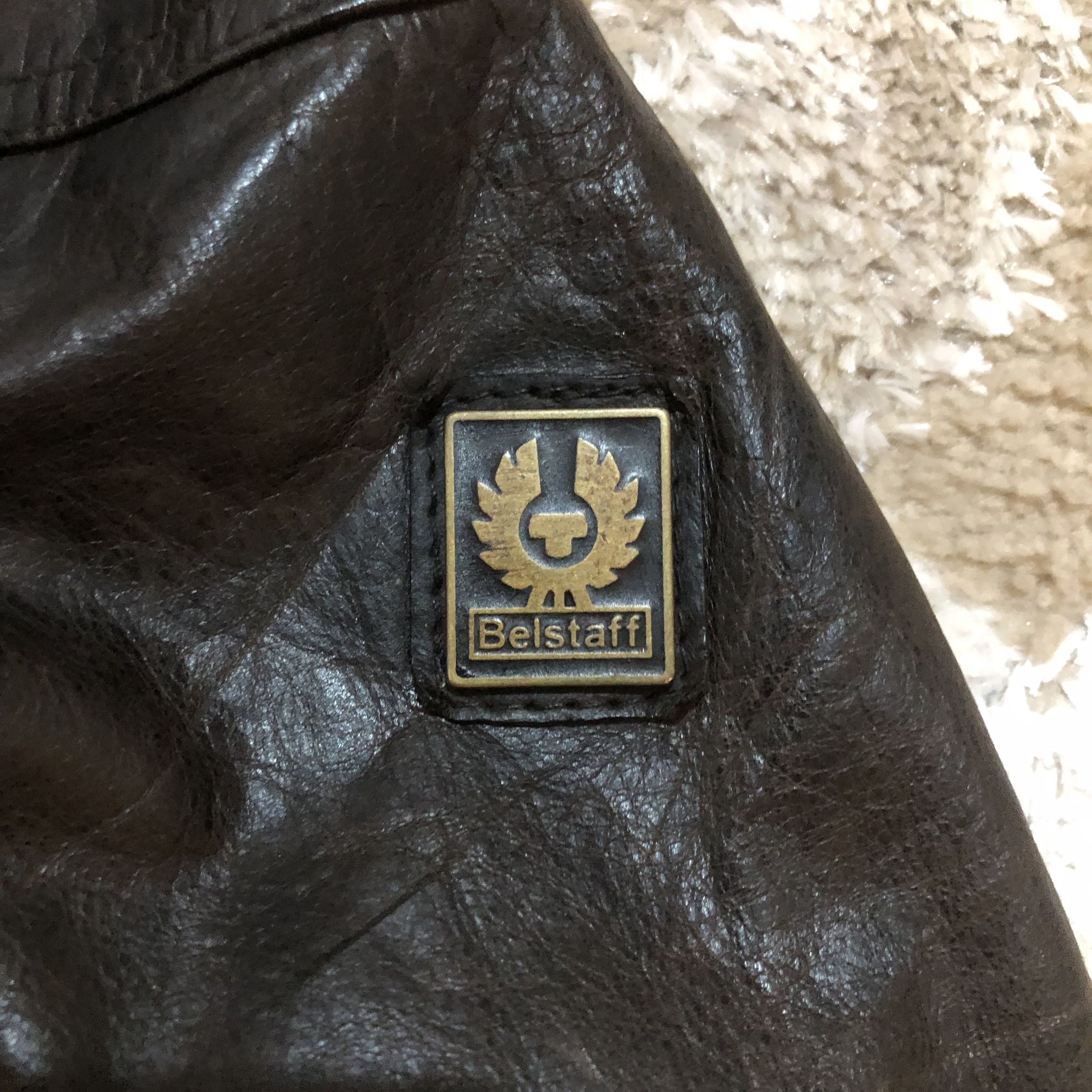 Belstaff Belstaff Panther Leather Jacket Dark Brown Vintage Leather Size US XXL / EU 58 / 5 - 9 Thumbnail