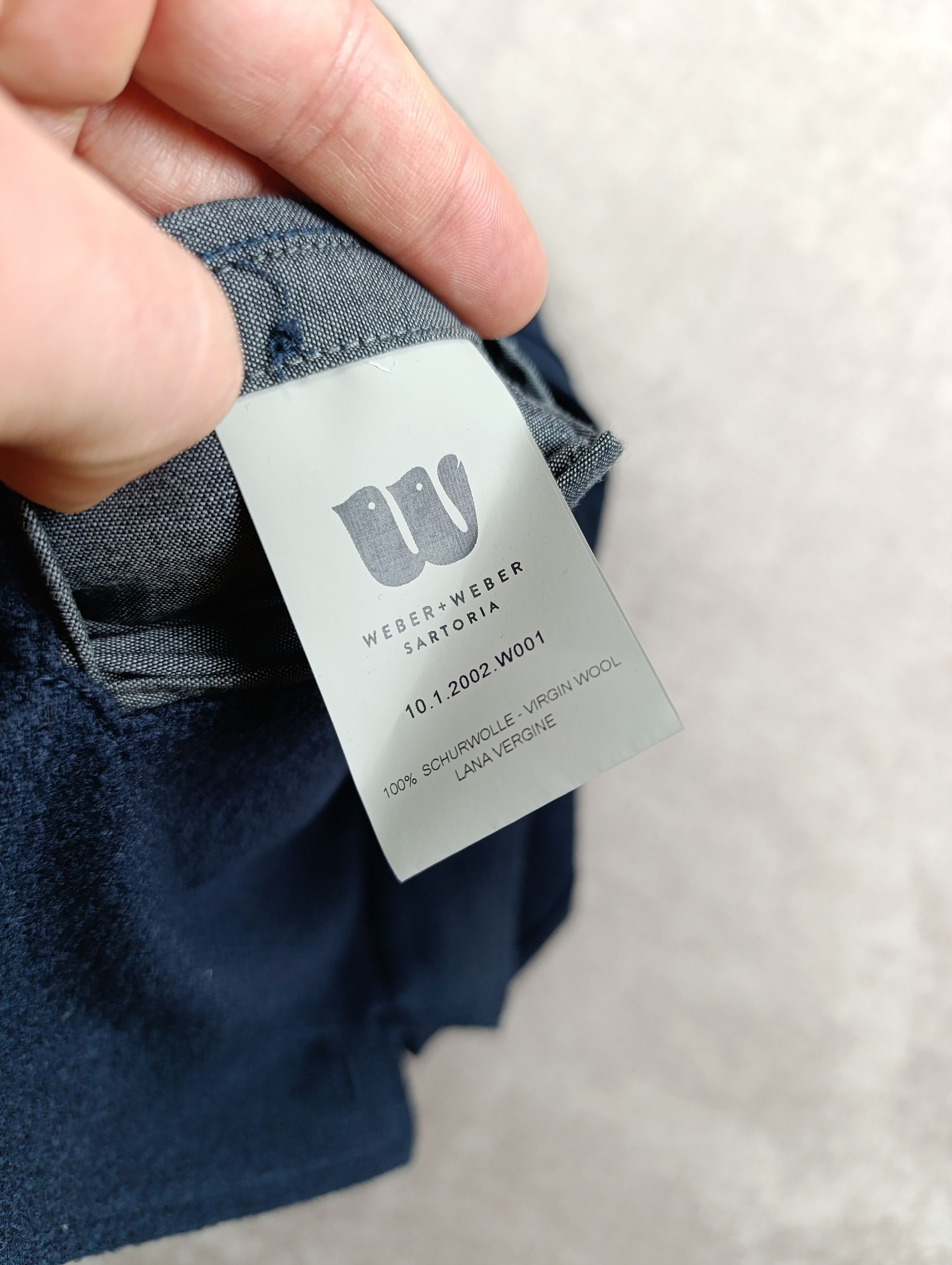 Weber WW WEBER+WEBER SARTORIA MENS TRAVEL BLAZER Size 48R - 23 Thumbnail