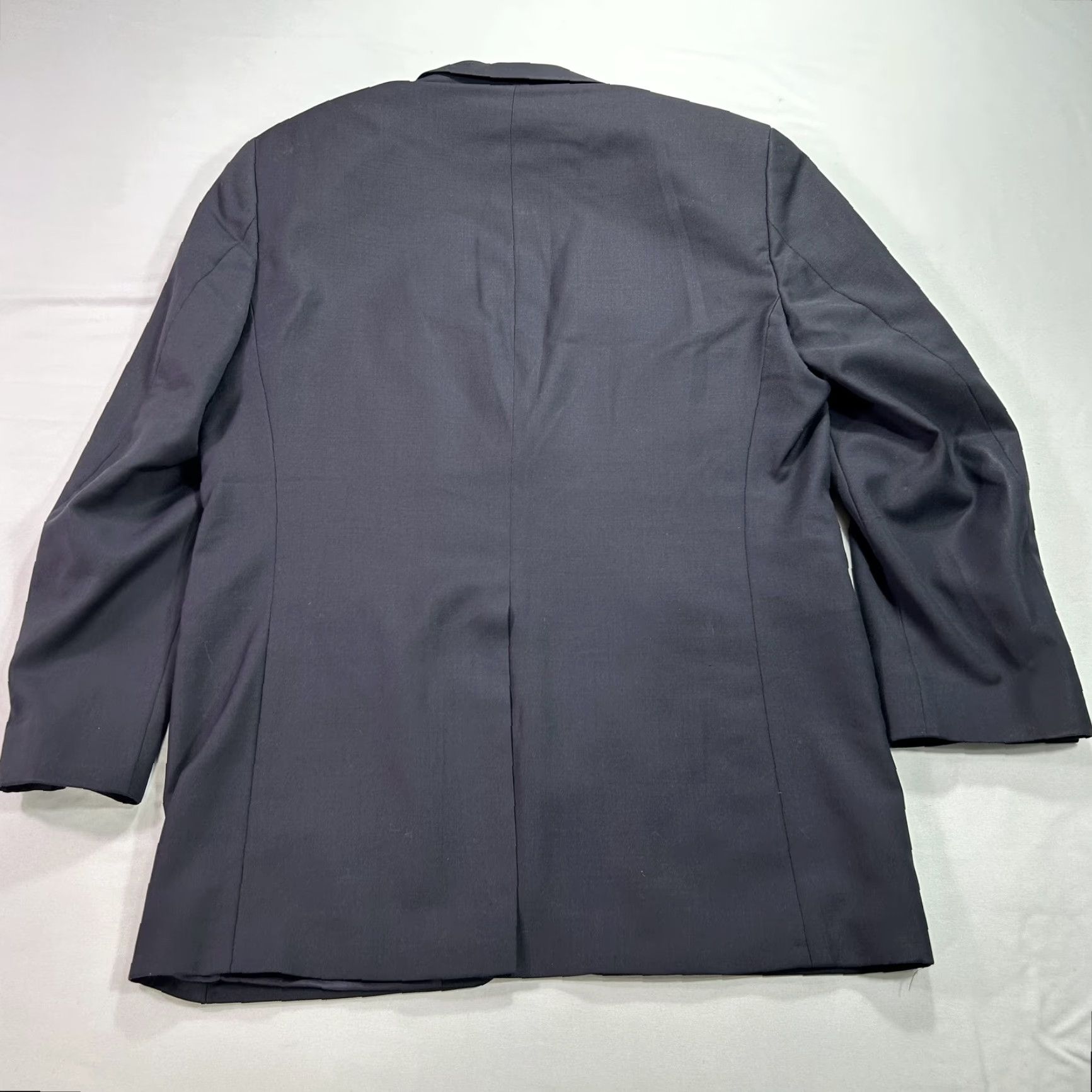 Ralph Lauren Lauren Ralph Lauren Blazer Mens 38R Navy Blue Wool Sport Coat Suit Jacket Size 38R - 2 Thumbnail