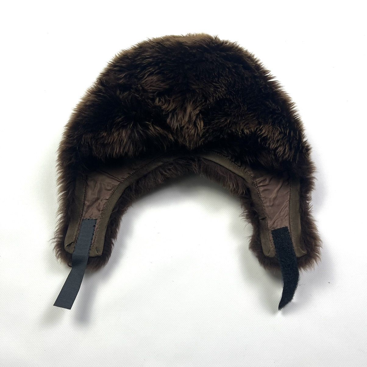 Hysteric Glamour 🐻 Y2K Faux Fur Ushanka Vintage Fuzzy Warm Trapper Hat Size ONE SIZE - 2 Thumbnail