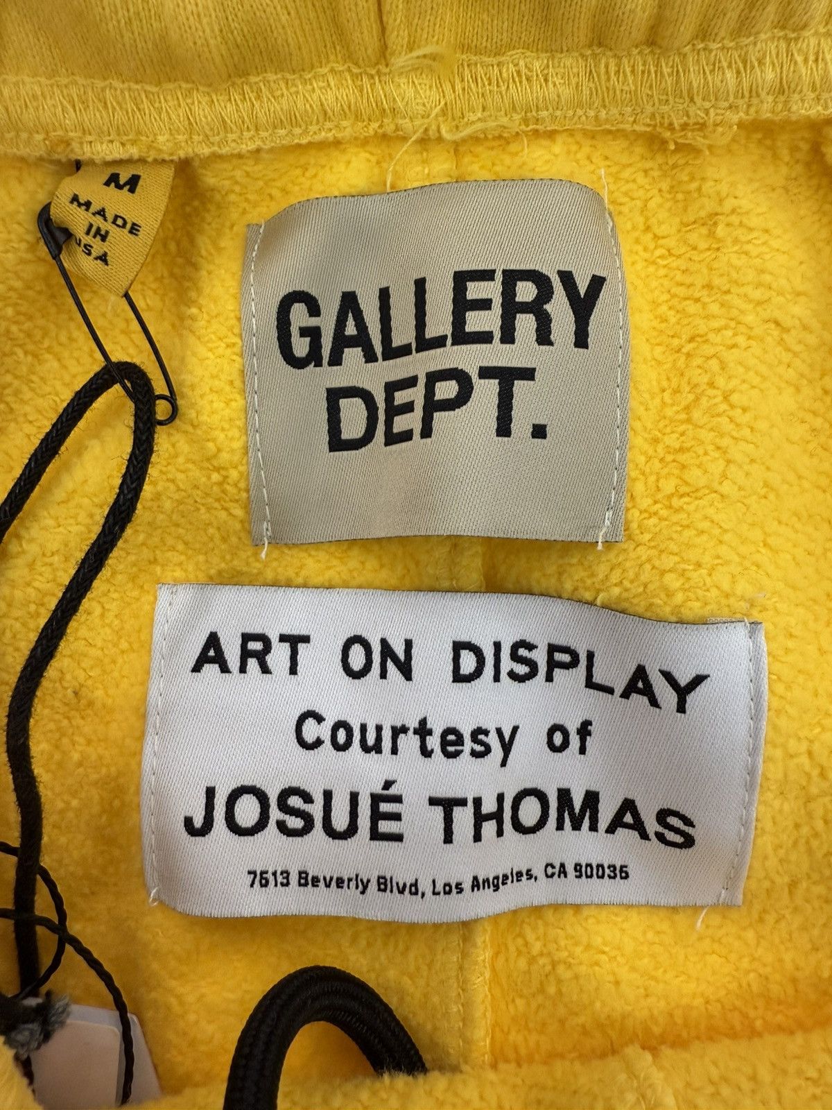 Gallery Dept. Gallery Dept. Yellow Sweatpants Size US 33 - 7 Thumbnail