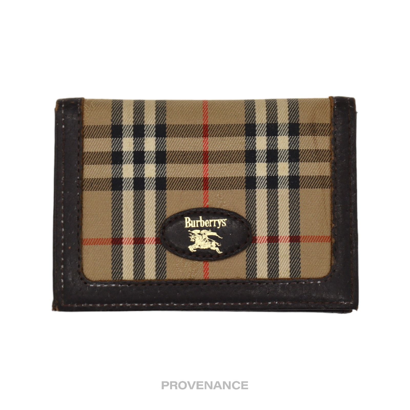 Burberry 🔴 Burberry ID Card Wallet - Nova Check Size ONE SIZE - 1 Thumbnail