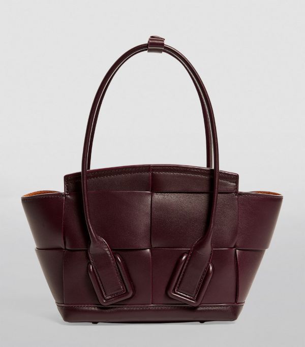 Bottega Veneta o1loc1c0824 Size: OS / Small Arco Bag in Bordeaux Size ONE SIZE - 6 Thumbnail