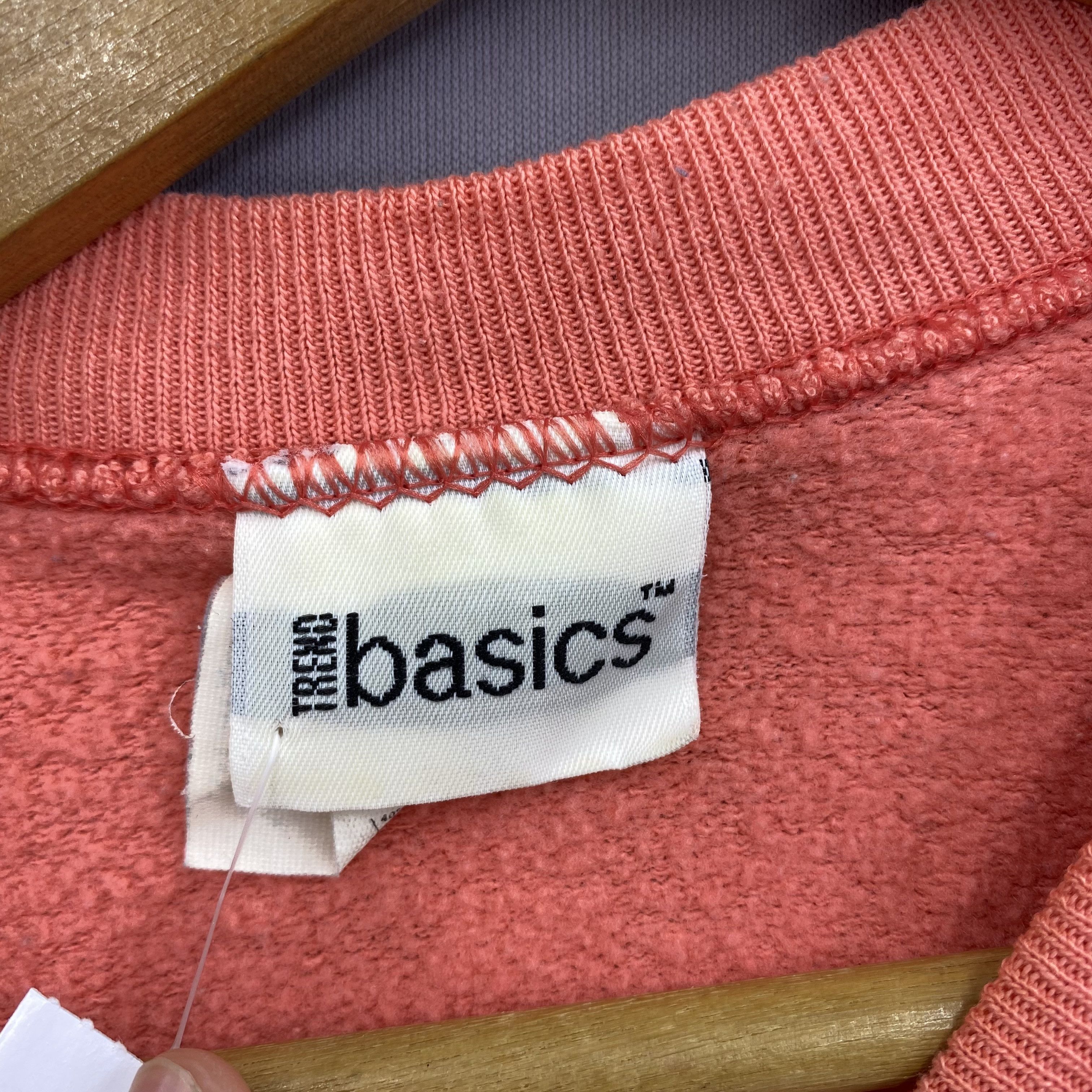 Vintage Vintage 80s Trend Basics Sweater Button Motif Sweatshirt Size US L / EU 52-54 / 3 - 4 Thumbnail