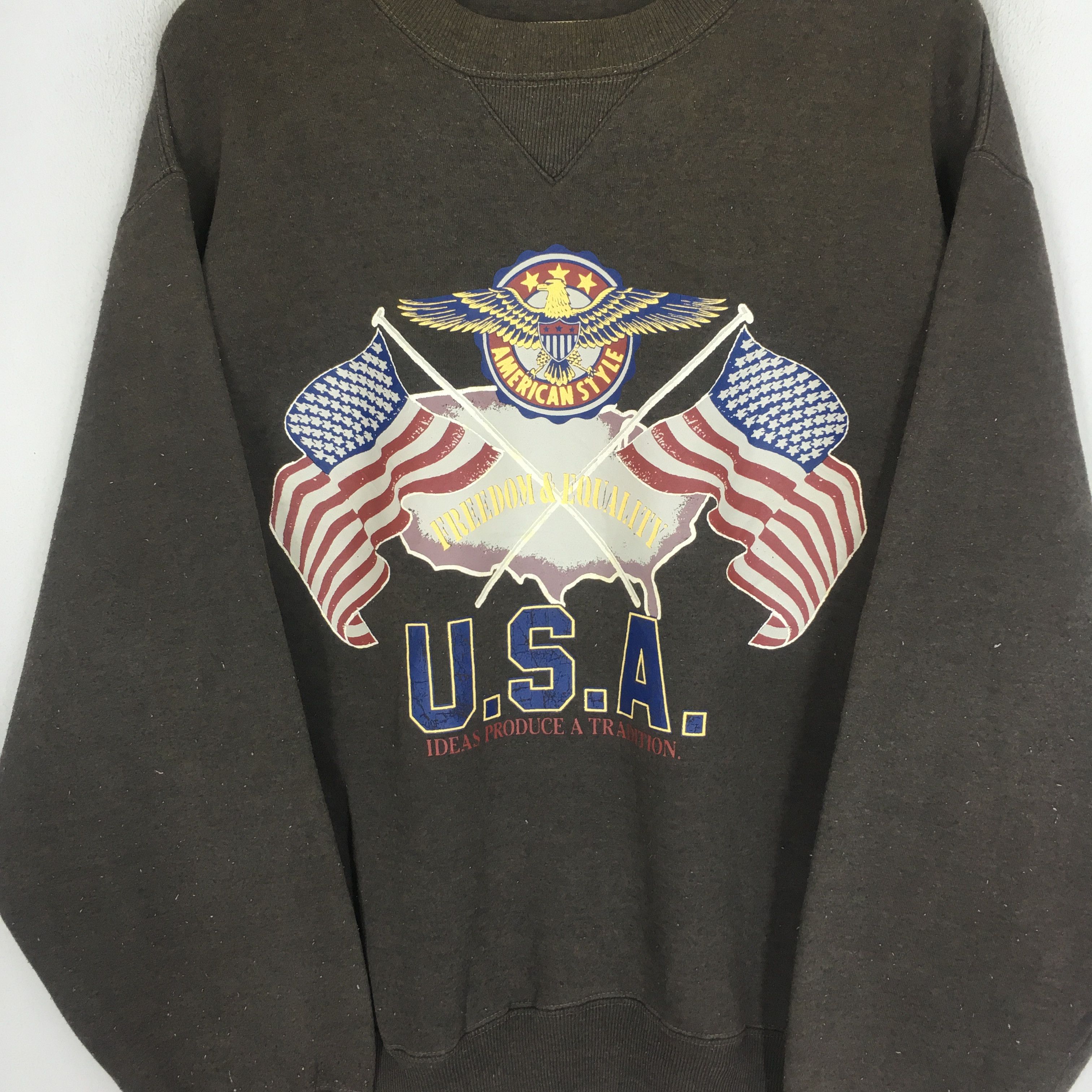 Trench USA Vintage 90's Yoo-neek Faded Black - 15 Size US L / EU 52-54 / 3 - 5 Thumbnail