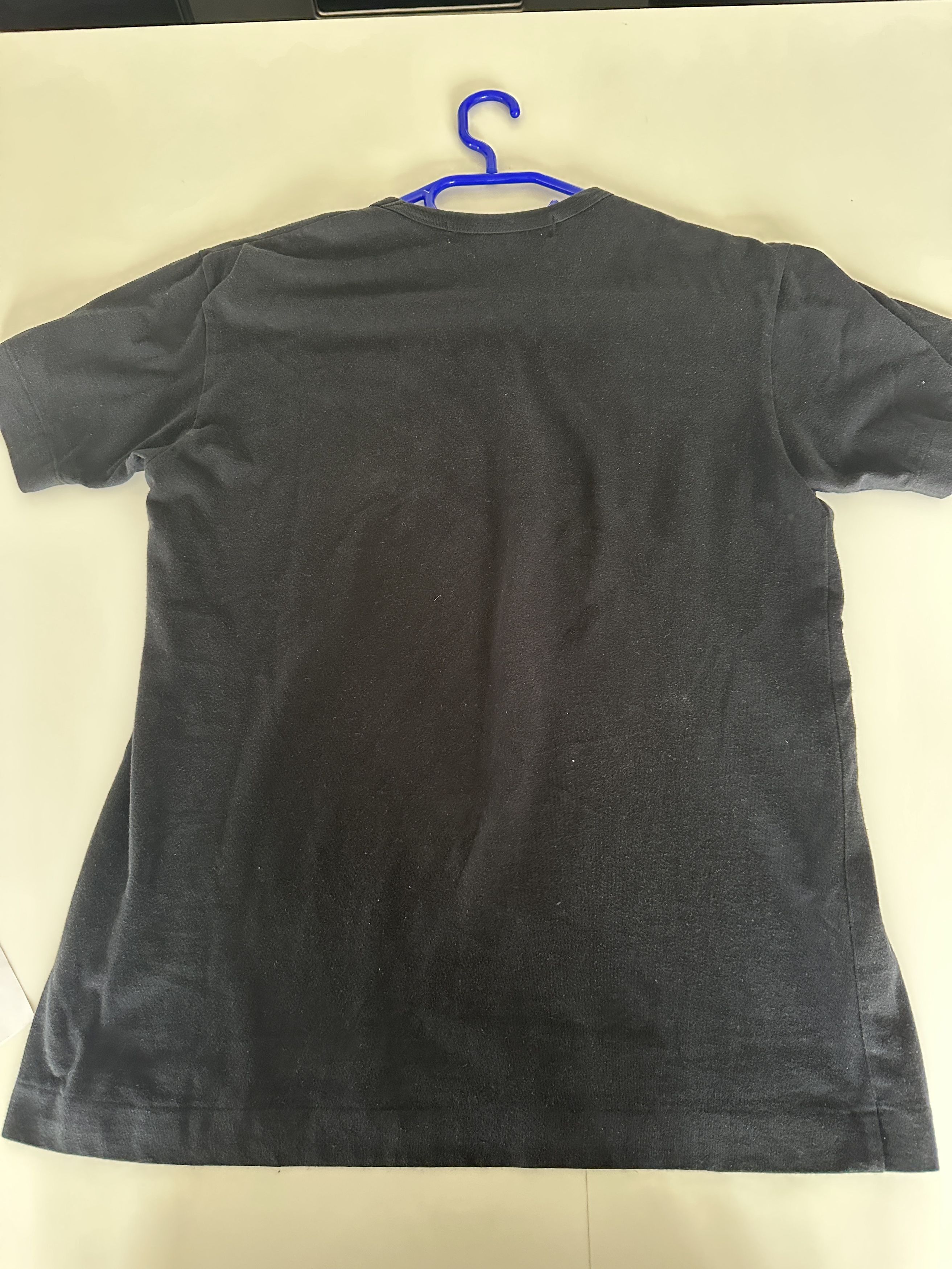 Comme des Garcons Gold Heart Black Tee Play Comme Des Garcons Size US L / EU 52-54 / 3 - 4 Thumbnail