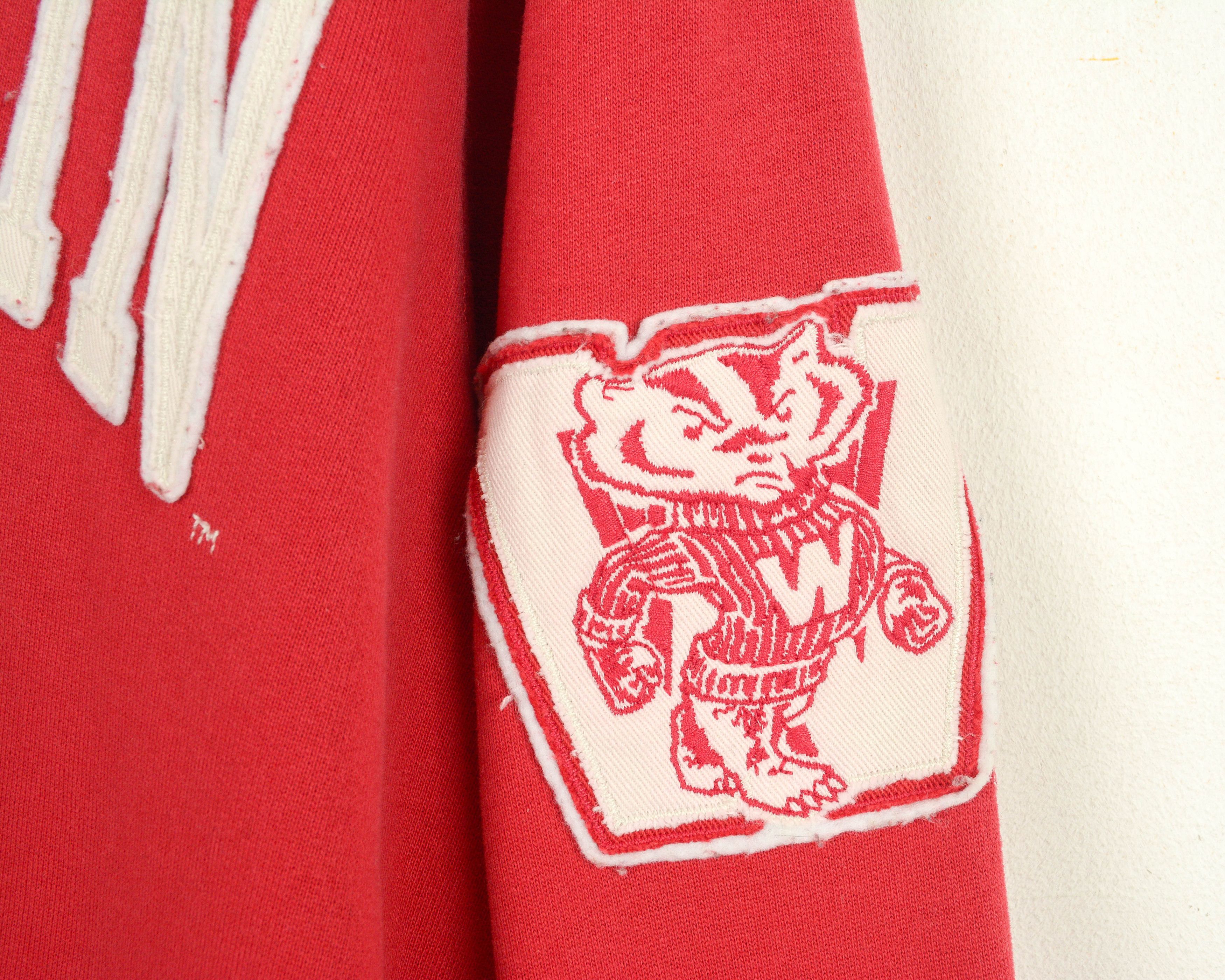 47 × 47 Brand × NCAA Wisconsin Badgers Men S Pullover Sweatshirt Jumper College Size US S / EU 44-46 / 1 - 3 Thumbnail