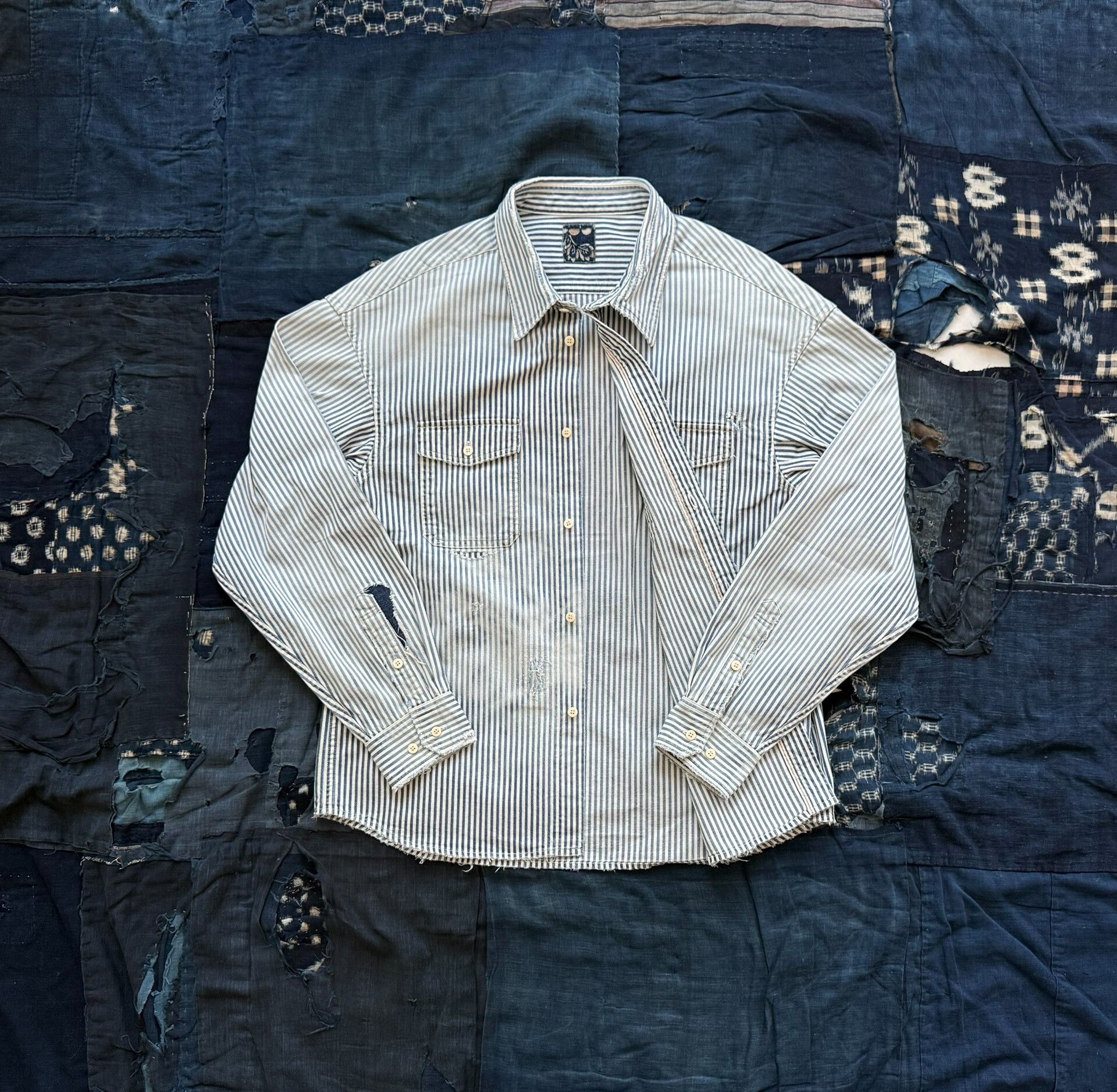 Visvim visvim long sleeve hickory shirt Size US M / EU 48-50 / 2 - 1 Thumbnail