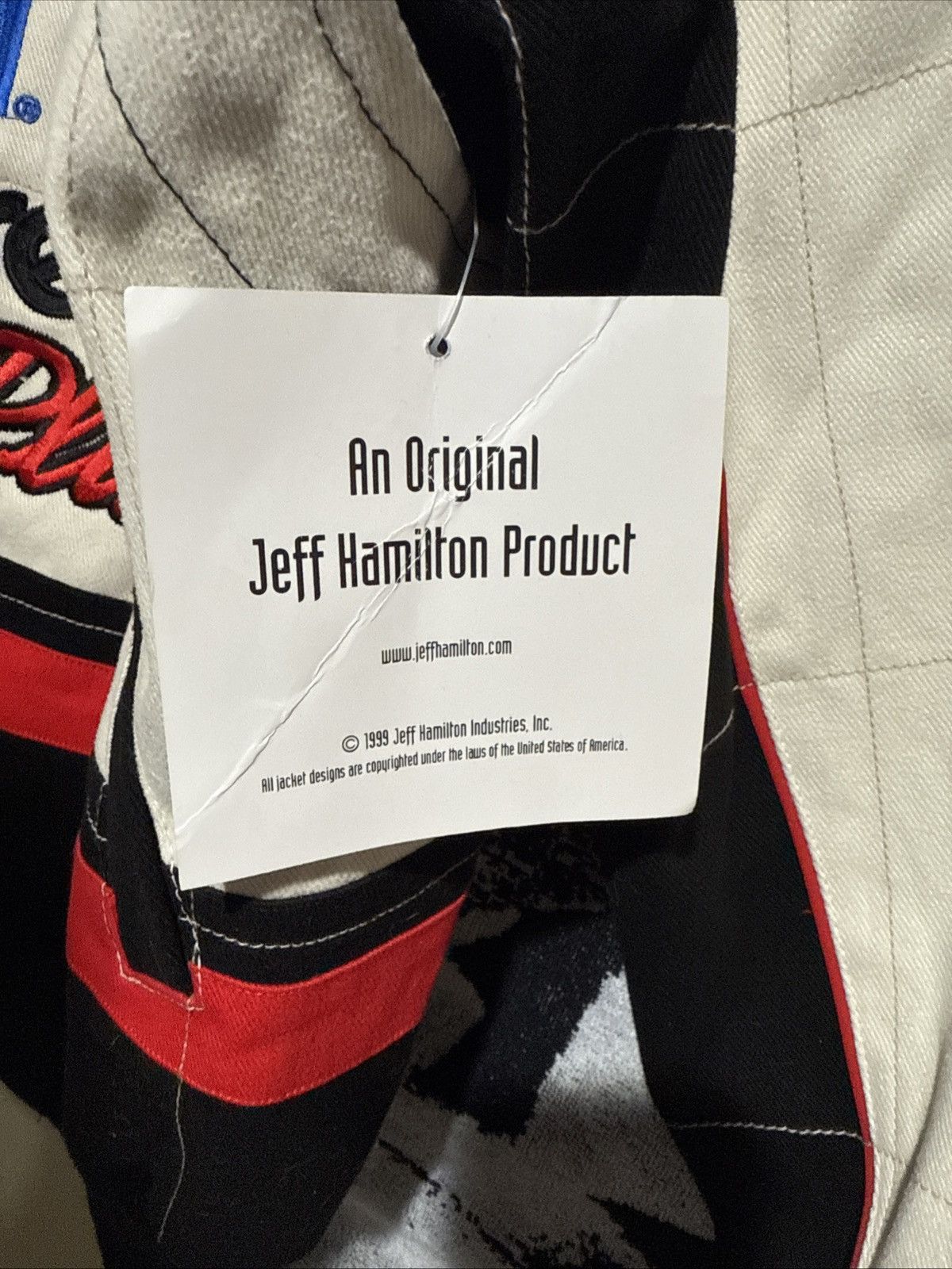 Jeff Hamilton NWT VTG 90’s Jeff Hamilton Jacket Sz L Dale Earnhardt Sr. Size US L / EU 52-54 / 3 - 5 Thumbnail