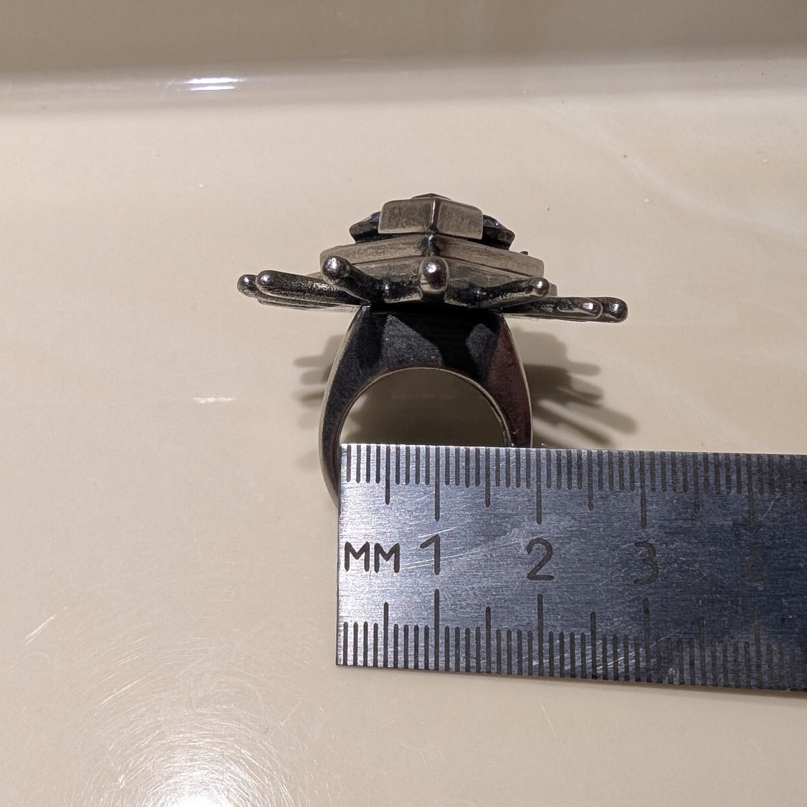Coach COACH - Rare Pyramid Eye Ring 7.5 Size ONE SIZE - 11 Thumbnail