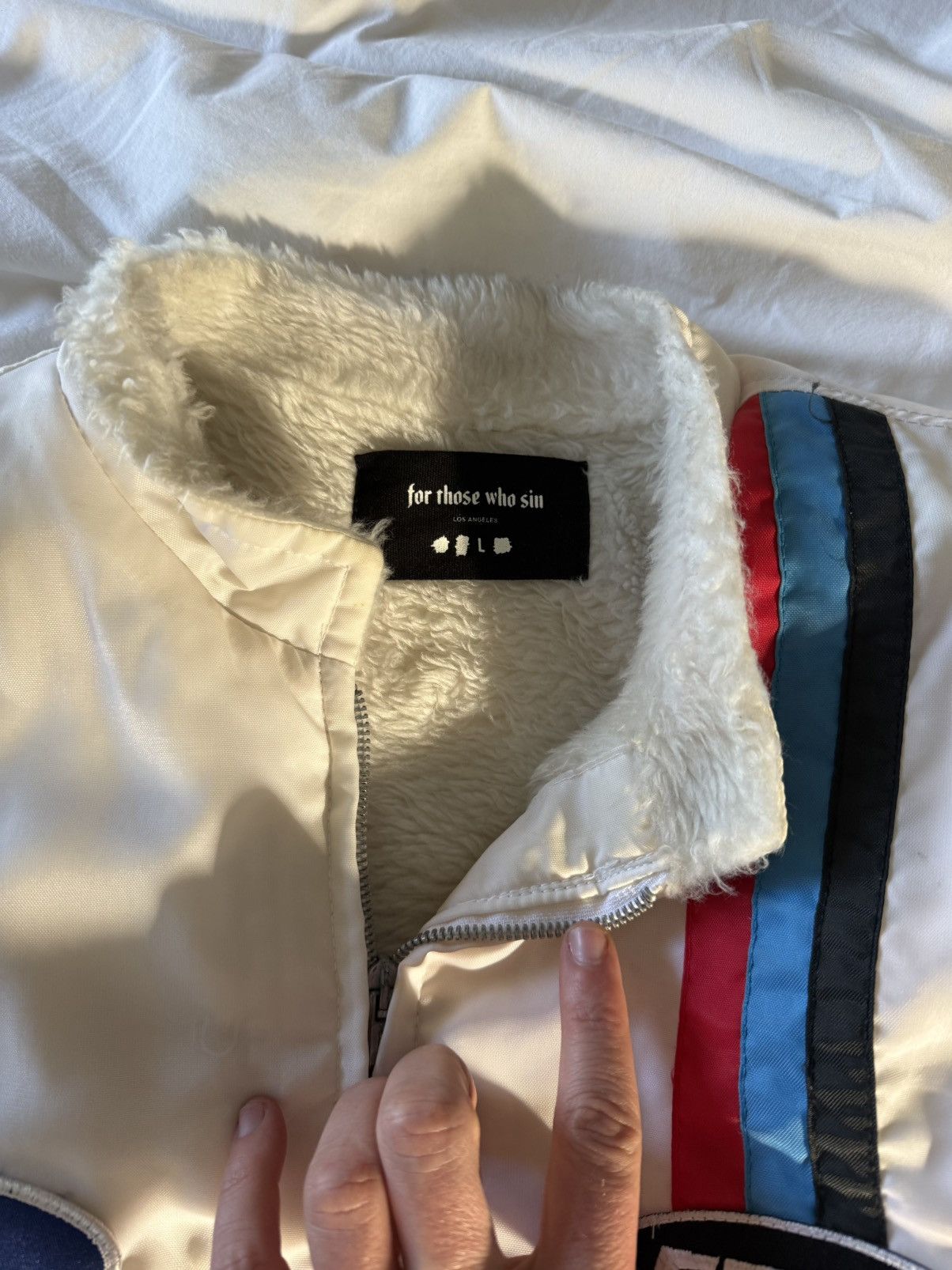 Vintage Vintage sherpa lined jacket Size US L / EU 52-54 / 3 - 2 Thumbnail