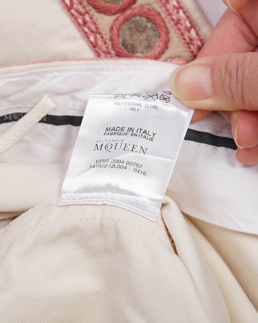 Alexander McQueen Alexander Mcqueen S/S2003 Mirror Pants Size 27" / US 4 / IT 40 - 7 Thumbnail