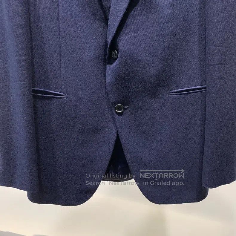 Louis Vuitton Louis Vuitton Solid Patch Pocket Long Sleeve Single Breast Size US L / EU 52-54 / 3 - 4 Thumbnail