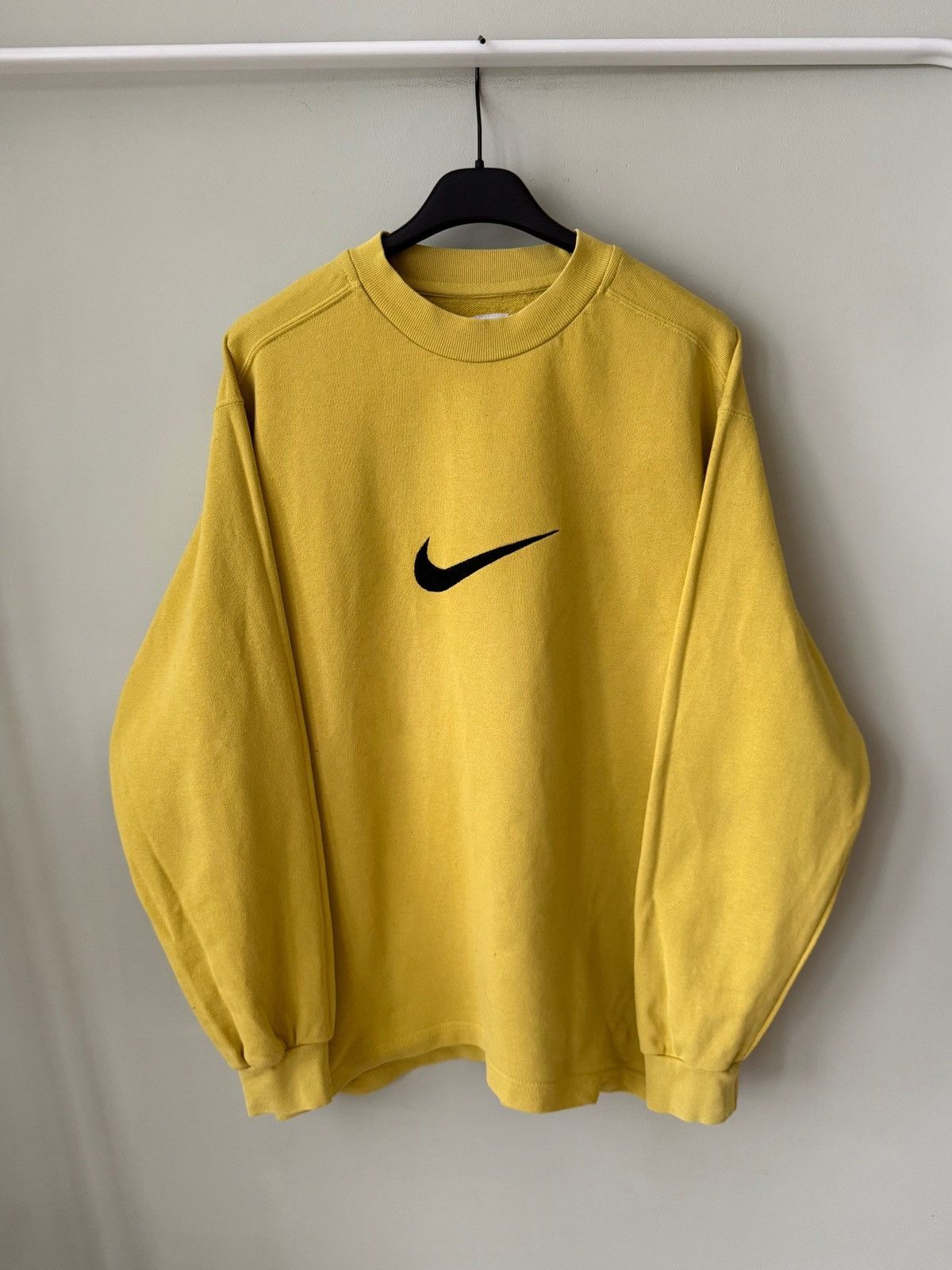 Nike 00’s Nike vintage swoosh boxy sweatshirt Size US S / EU 44-46 / 1 - 1 Thumbnail